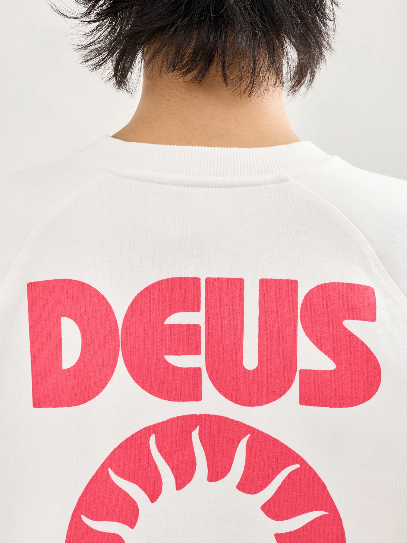 Melodies Crew Sweatshirt White - Image 3