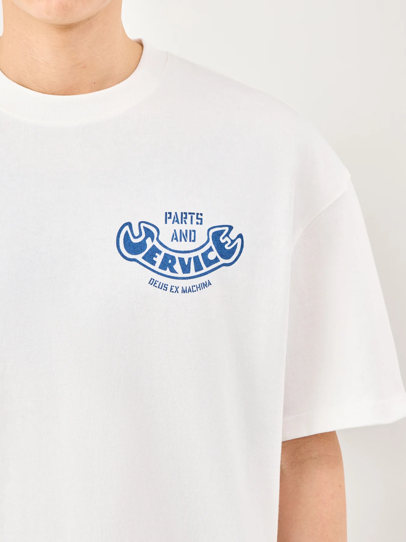 Ruff And Smooth T-Shirt White - Image 3