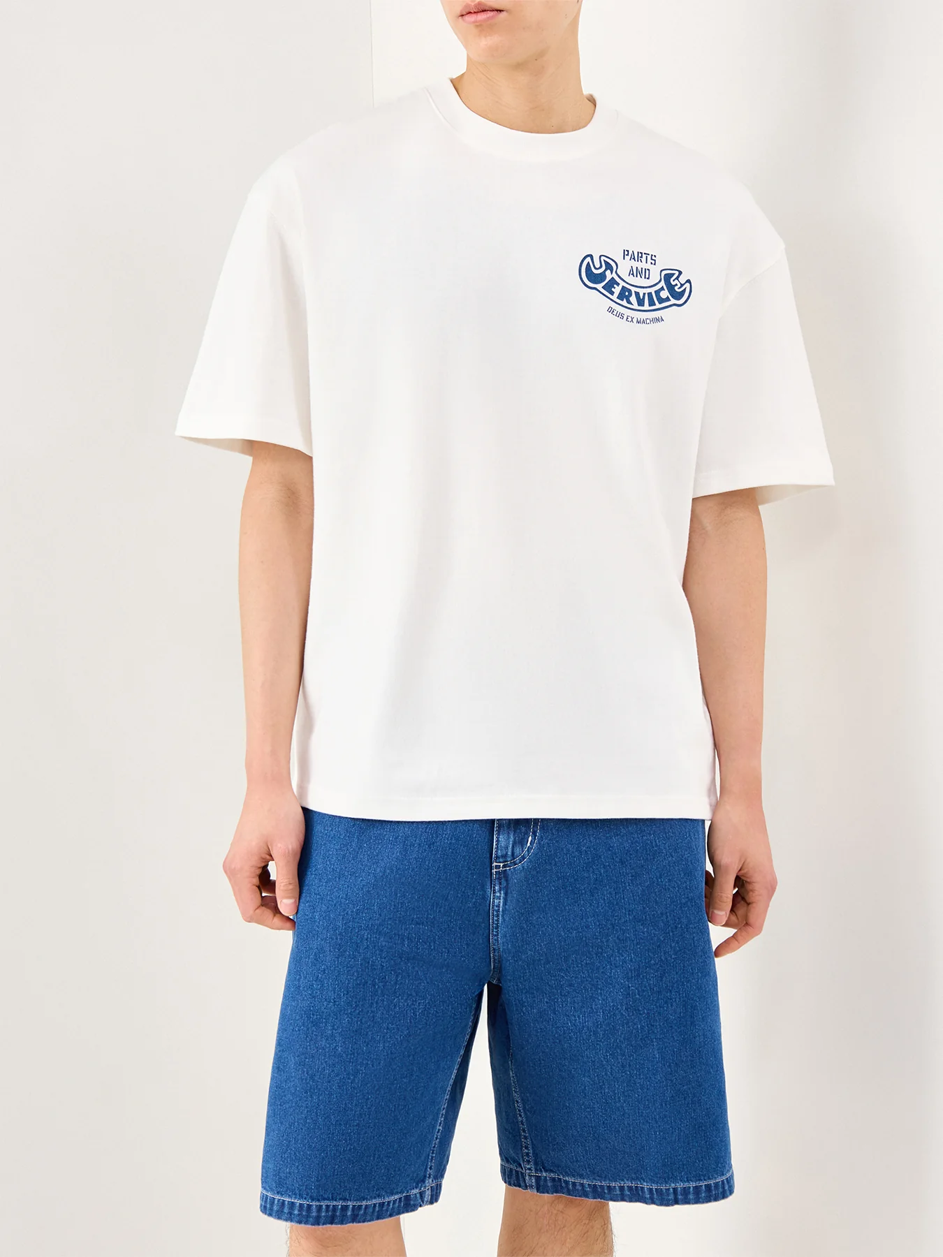 Ruff And Smooth T-Shirt White - Image 4