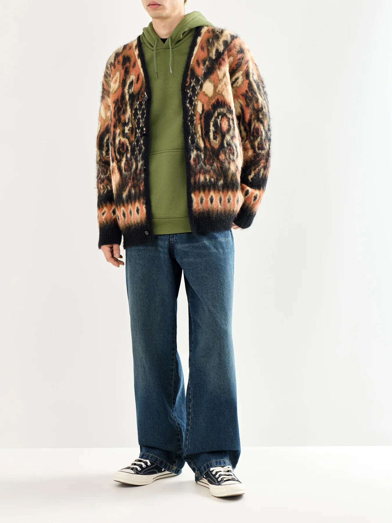 Oakport Hoodie Green - Image 2