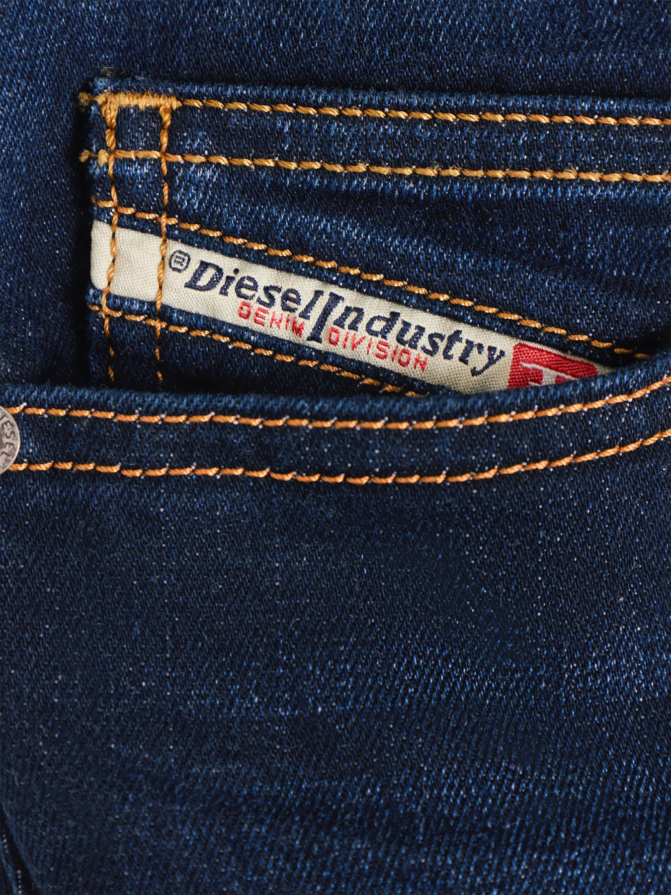 1993 D-Vyl Slim Straight Jeans Navy - Image 3