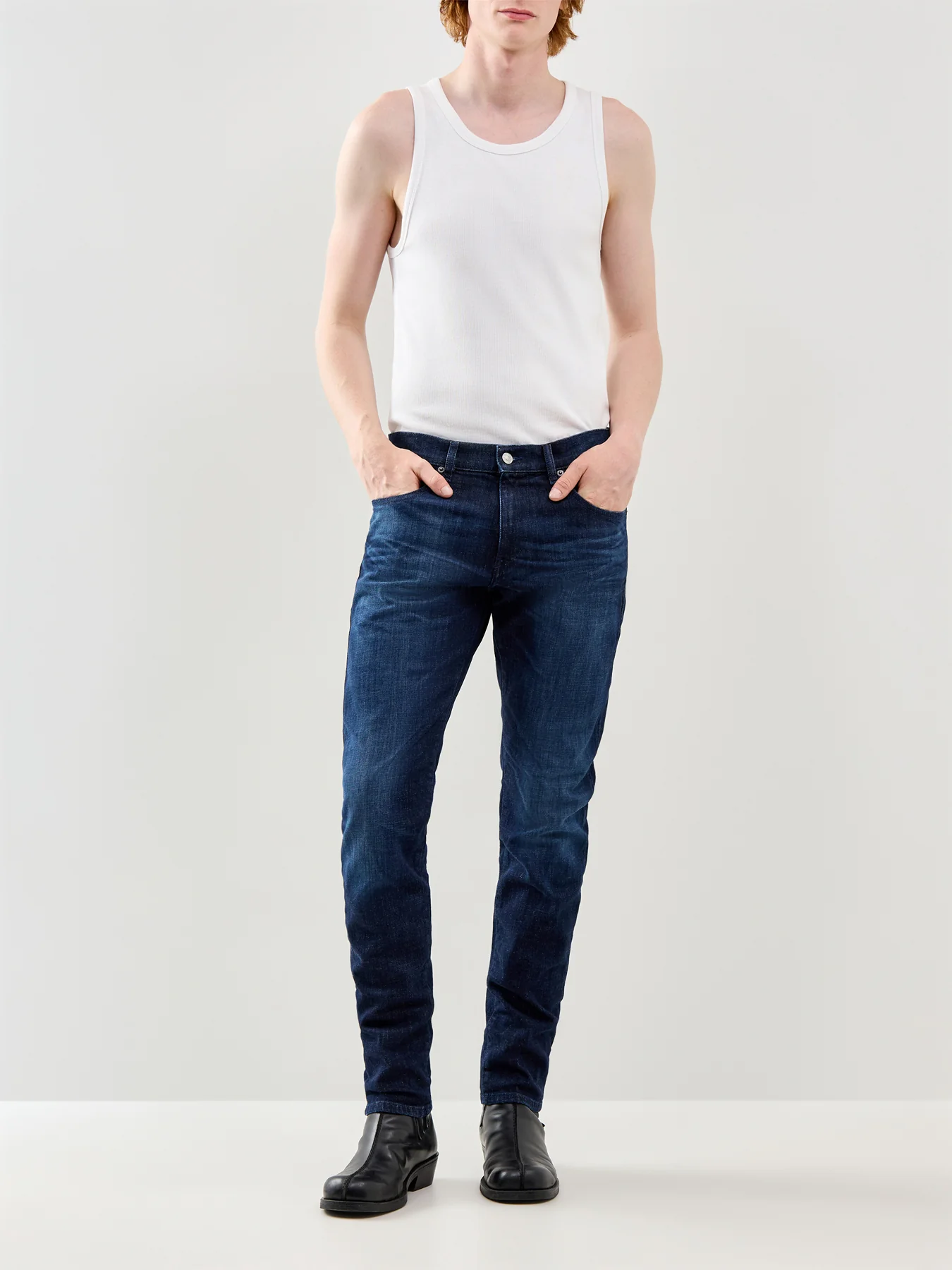 2019 D-Strukt Slim Fit Jeans Blue - Image 2