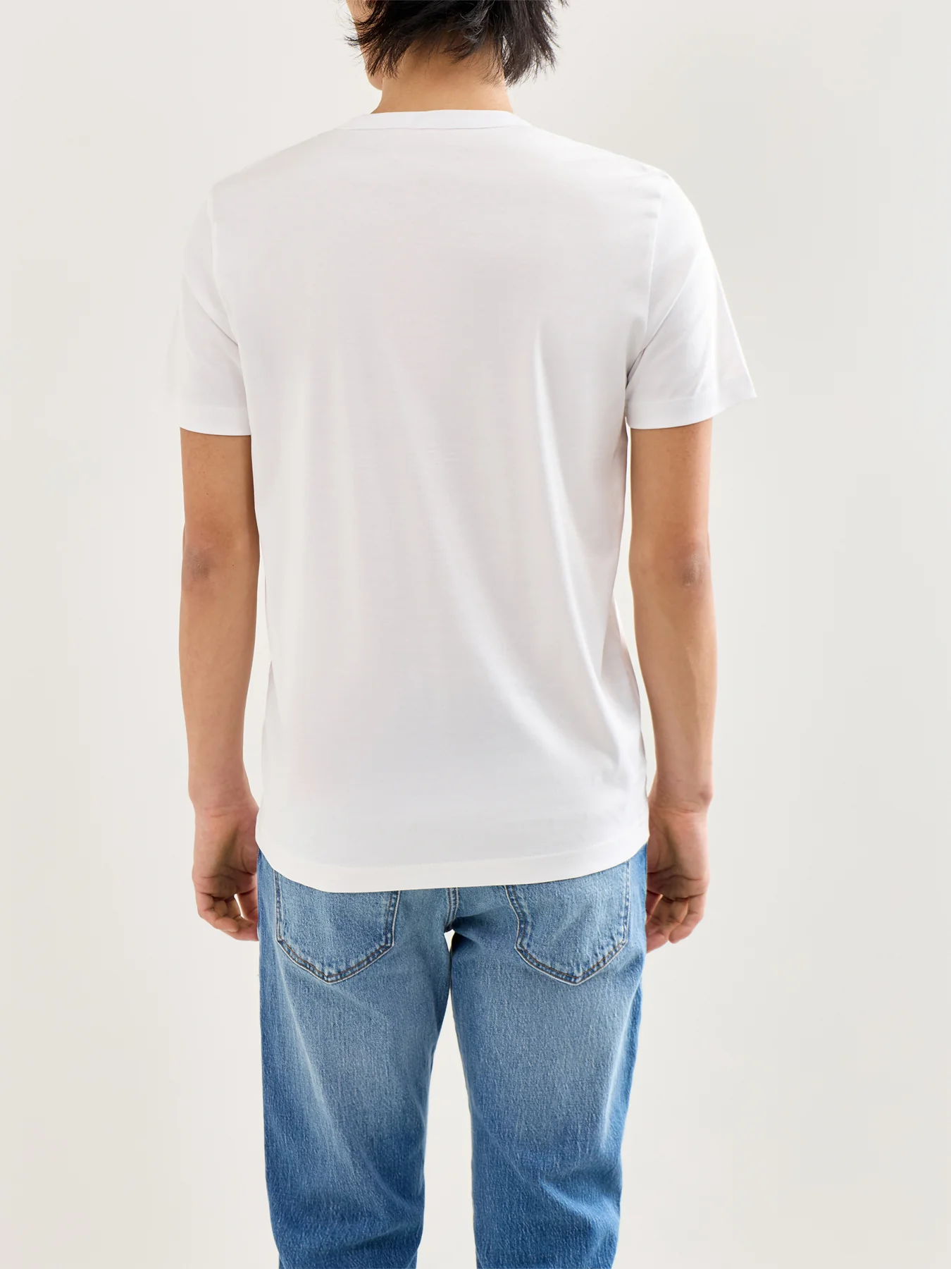 T-Miegor-K77 Small Logo T-Shirt White - Image 5