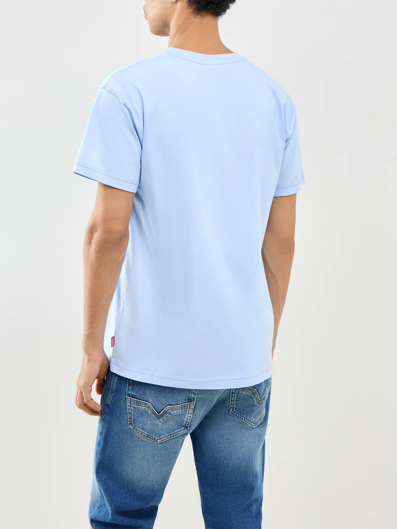 T-Norm-V13 Logo T-Shirt Blue - Image 5