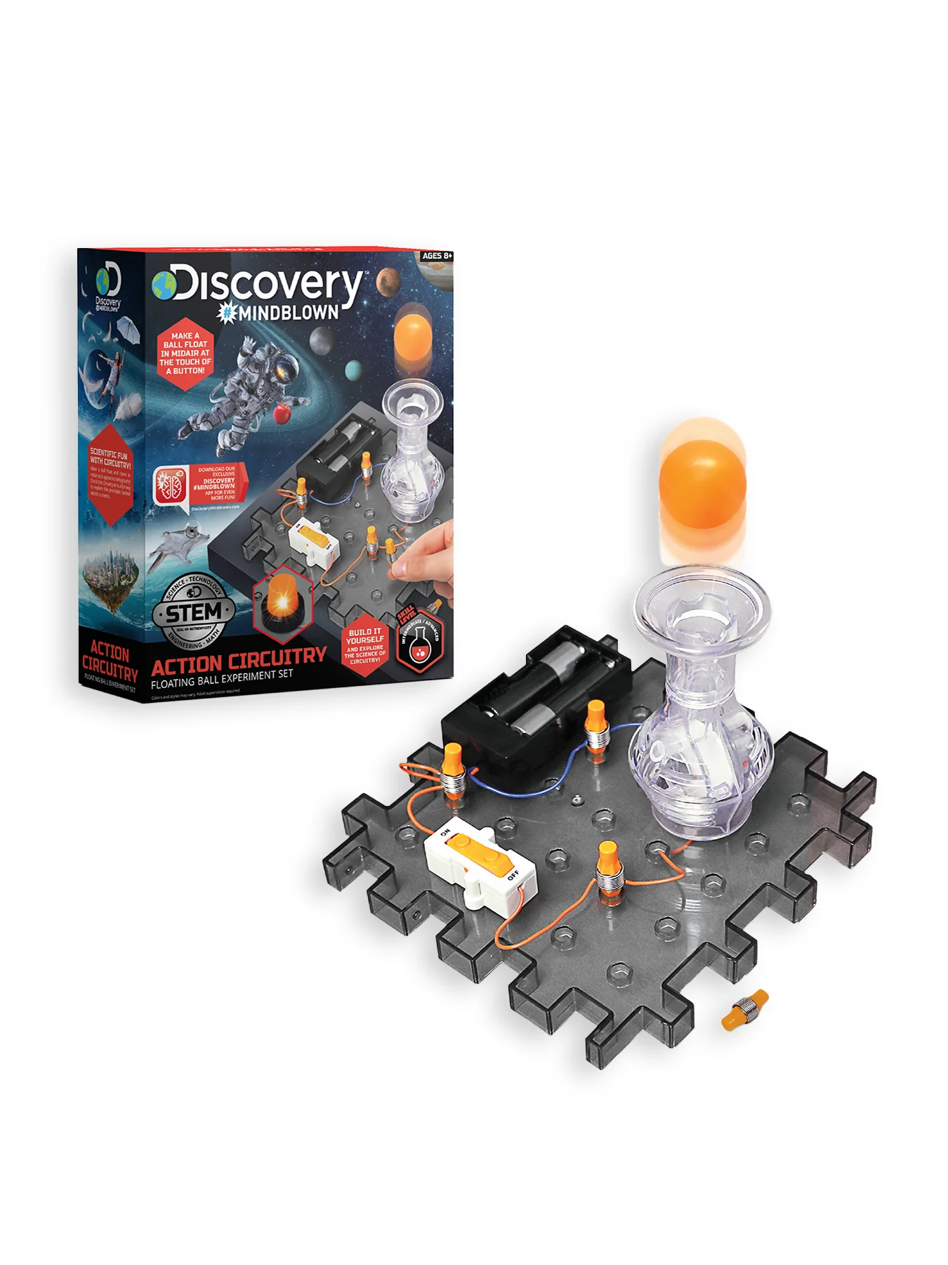 Toy Circuitry Action Experiment – Floating Ball