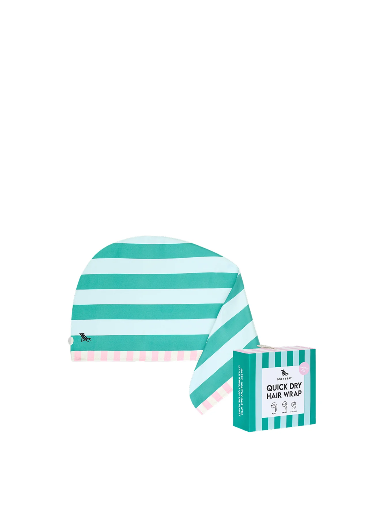 Suede Hair Wrap Green - Image 2