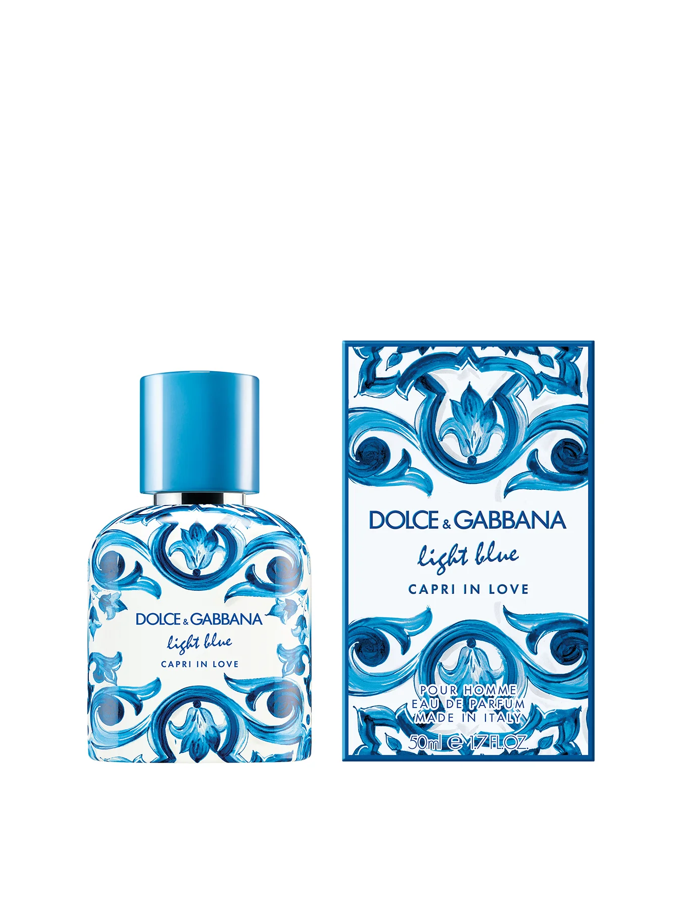 Light Blue Capri in Love Pour Homme Eau de Parfum 50 ml - Image 3
