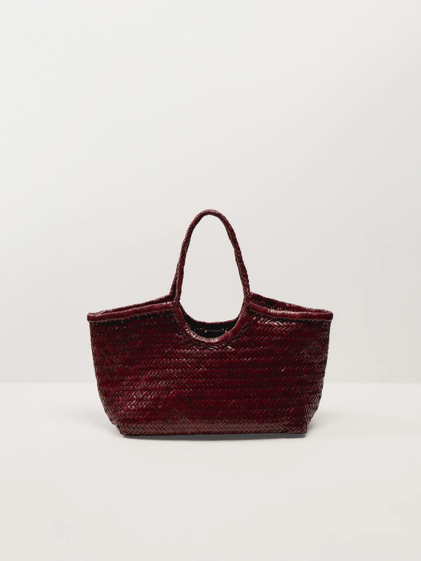 Nantucket Basket Bag Bordo - Image 3