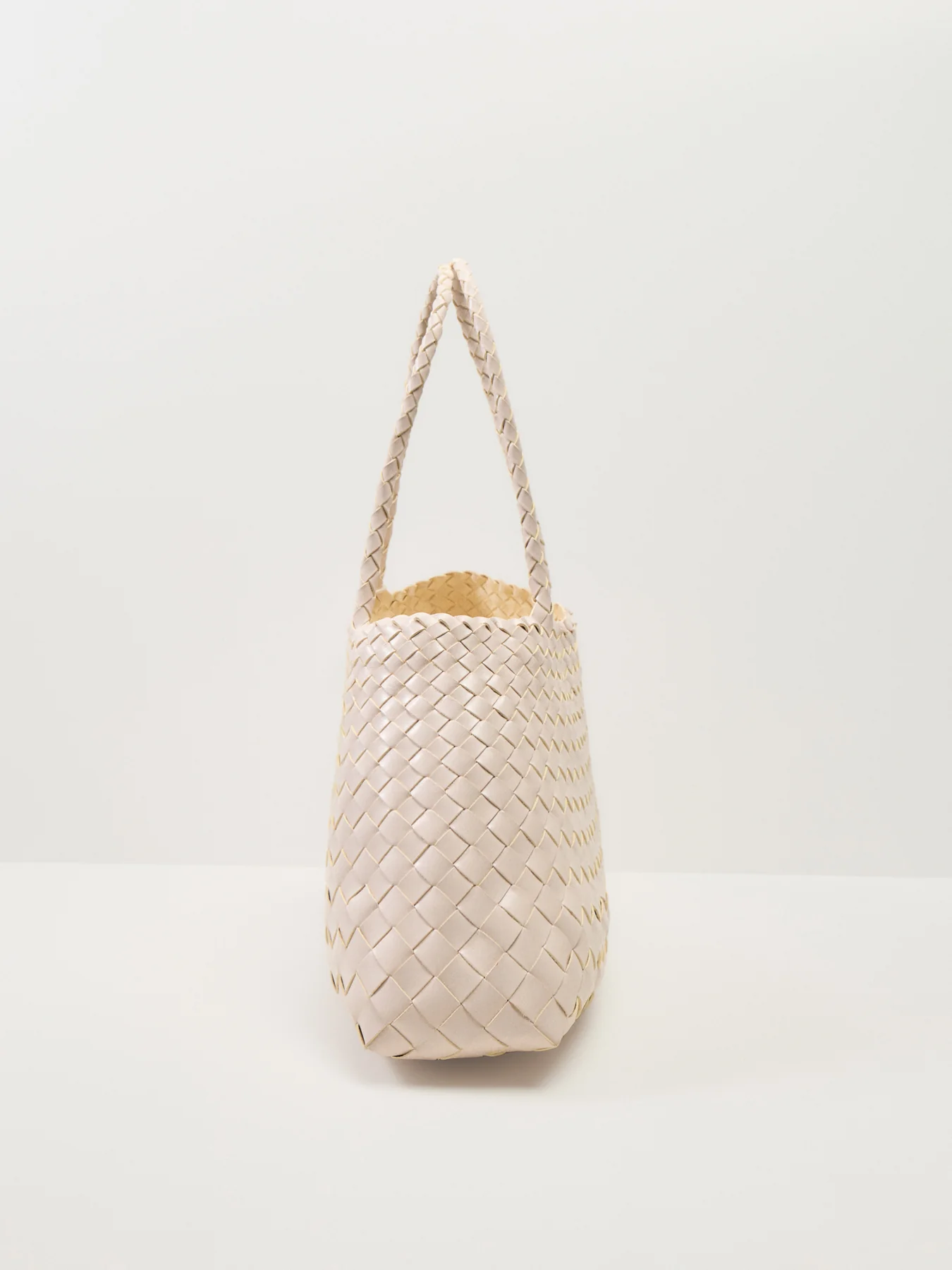 Santa Croce Big Leather Bag Sand - Image 4