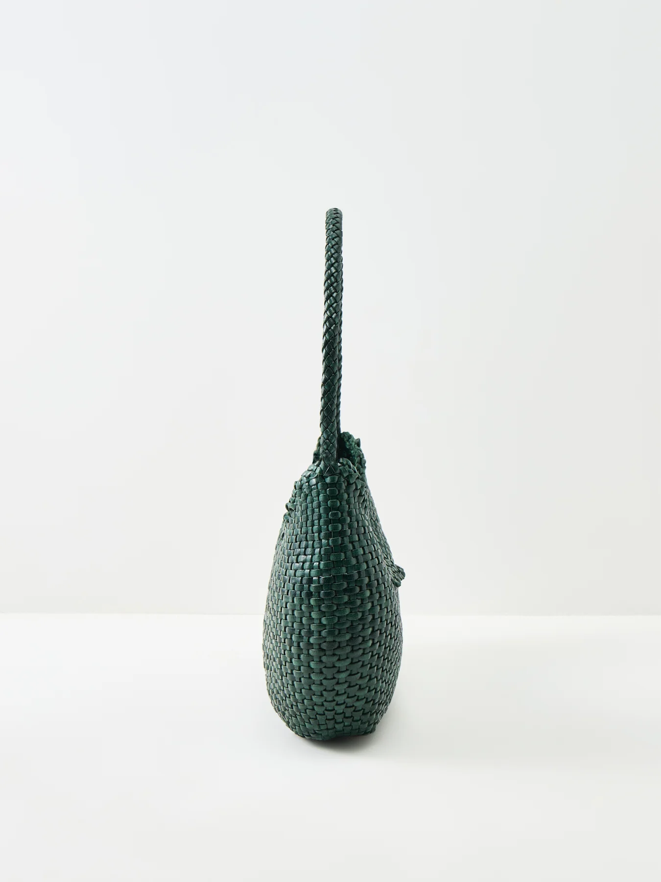 Dragon Diffusion x Rixo Saoirse Leather Shoulder Bag Green - Image 4
