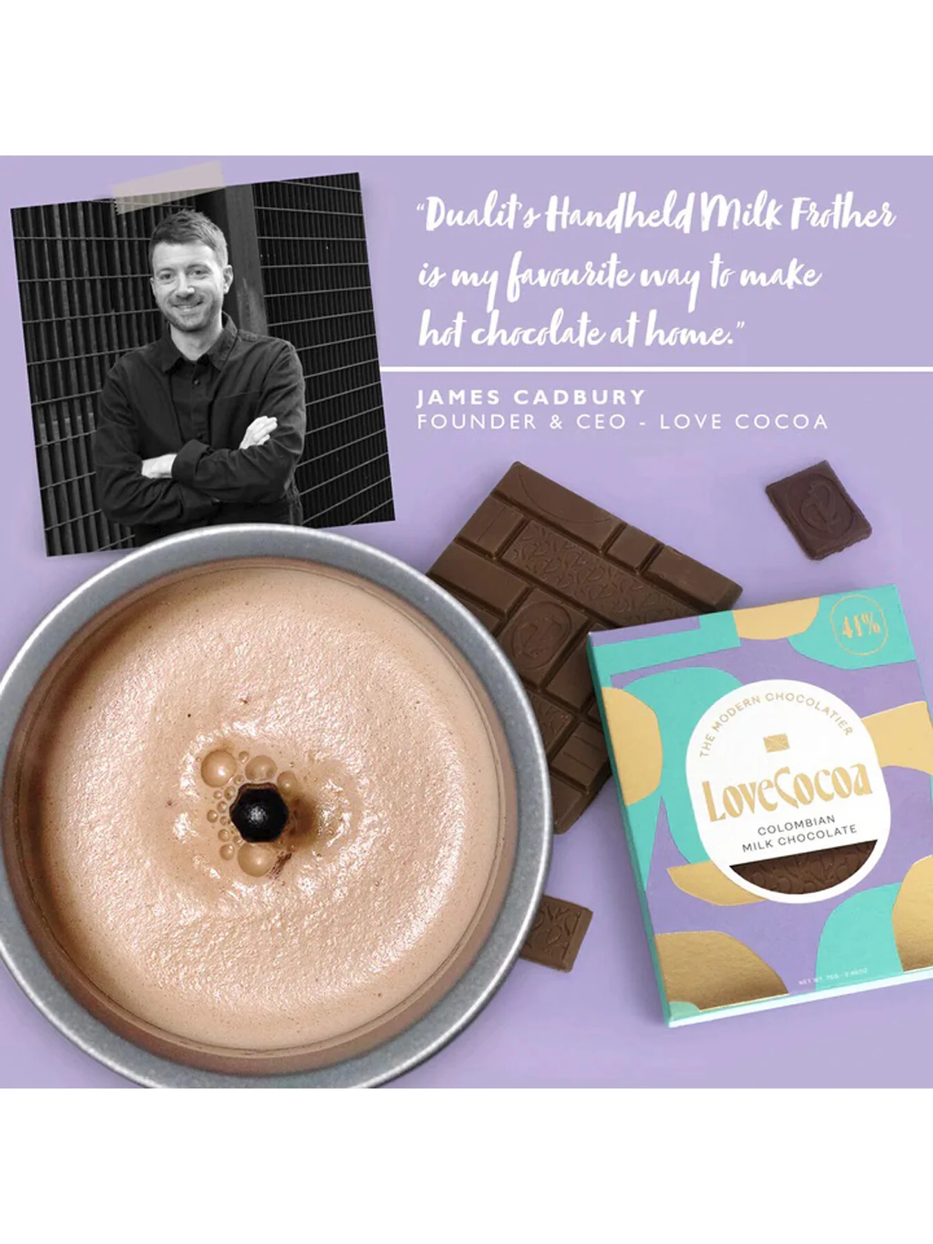 Milk Frother Black - Image 3