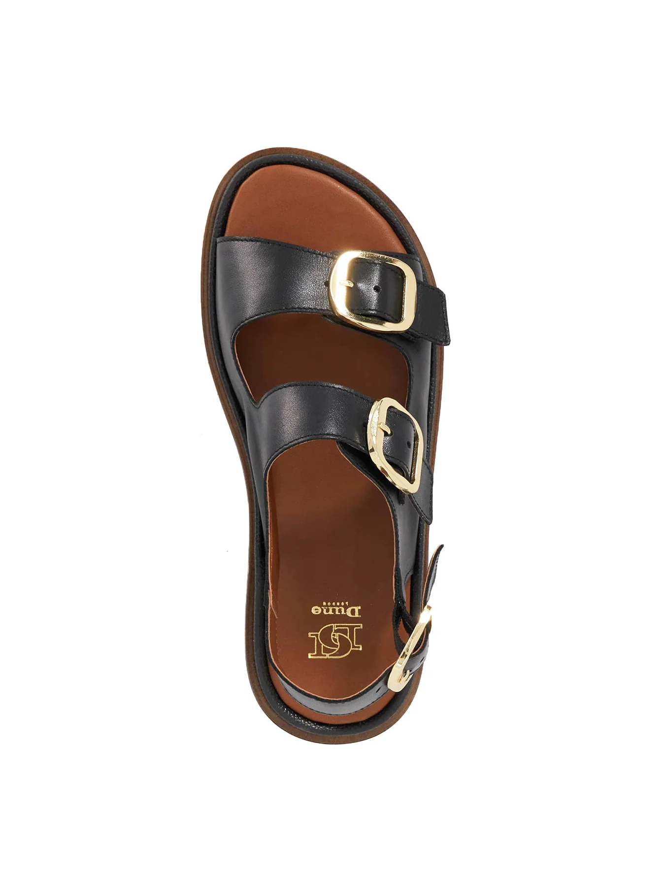 Luckles Heeled Sandals Black - Image 3