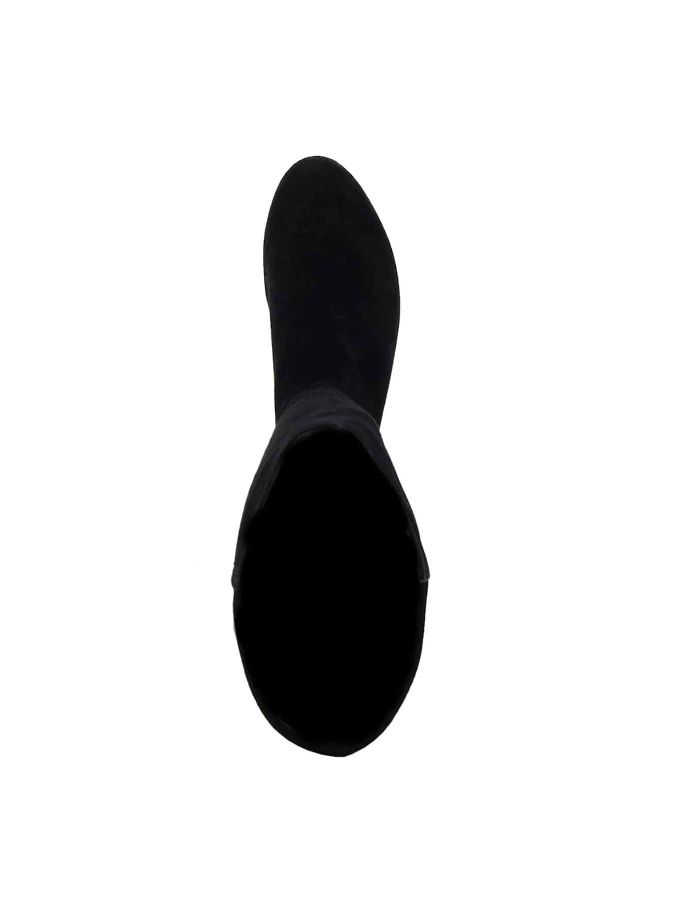 Tayla Suede Boots Black - Image 4