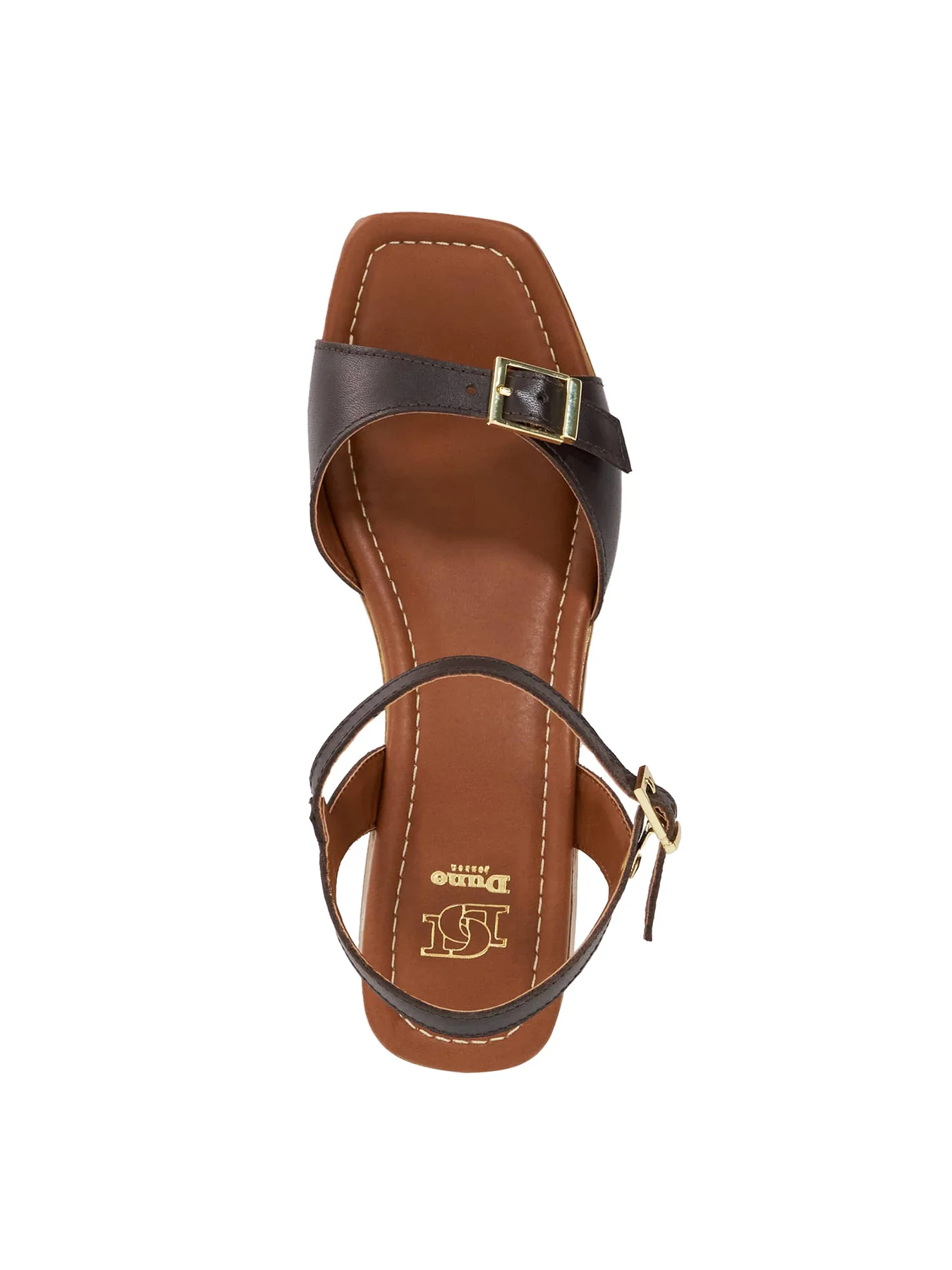 Jeane Heeled Sandals Brown - Image 3
