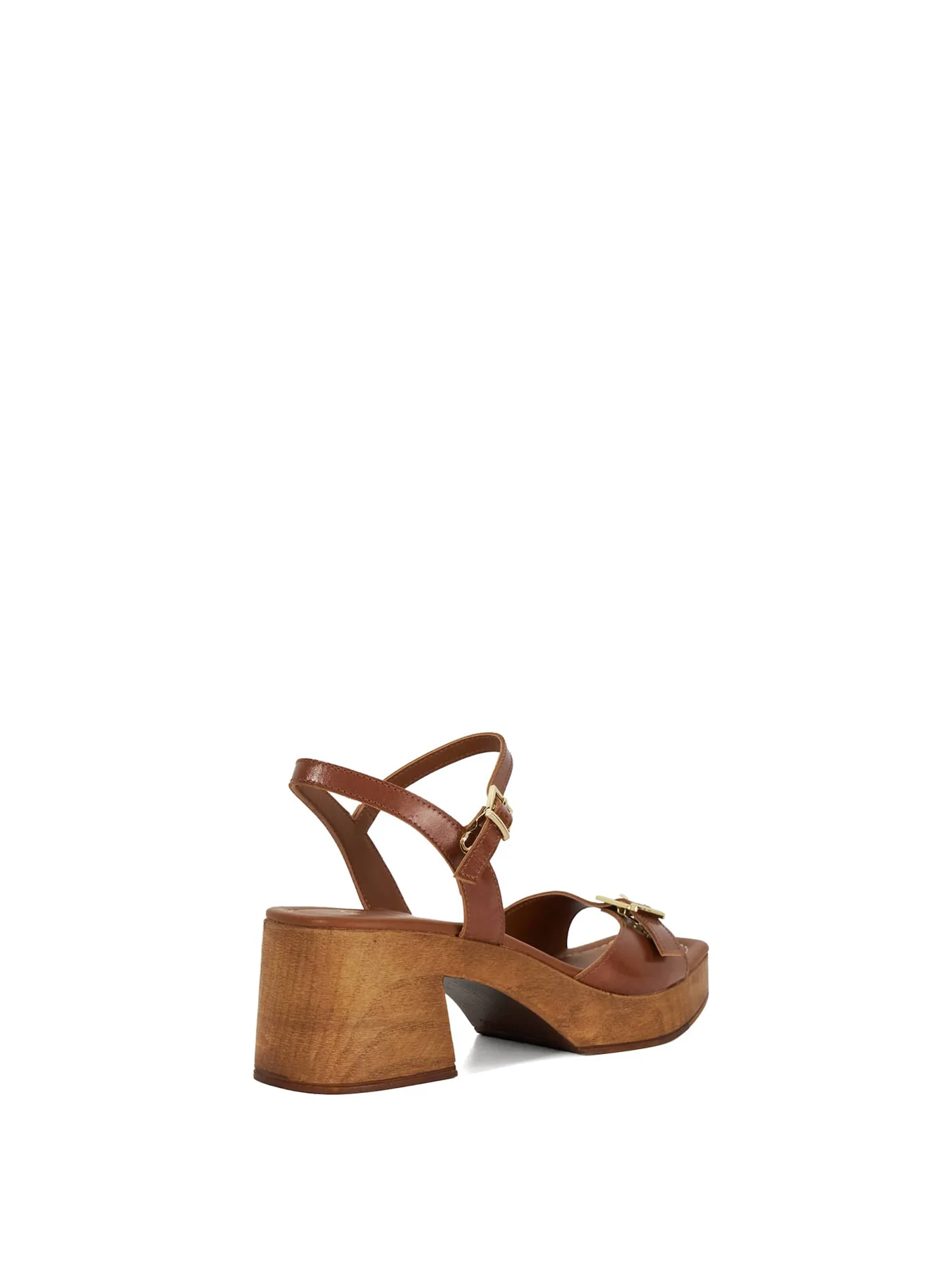 Jeane Leather Ballet Flats Brown - Image 2