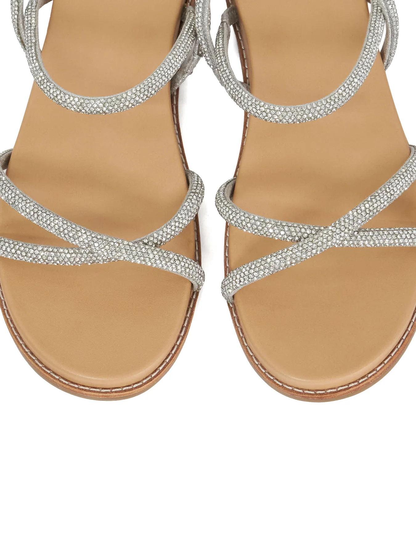 Levia Heeled Sandals Gold - Image 2