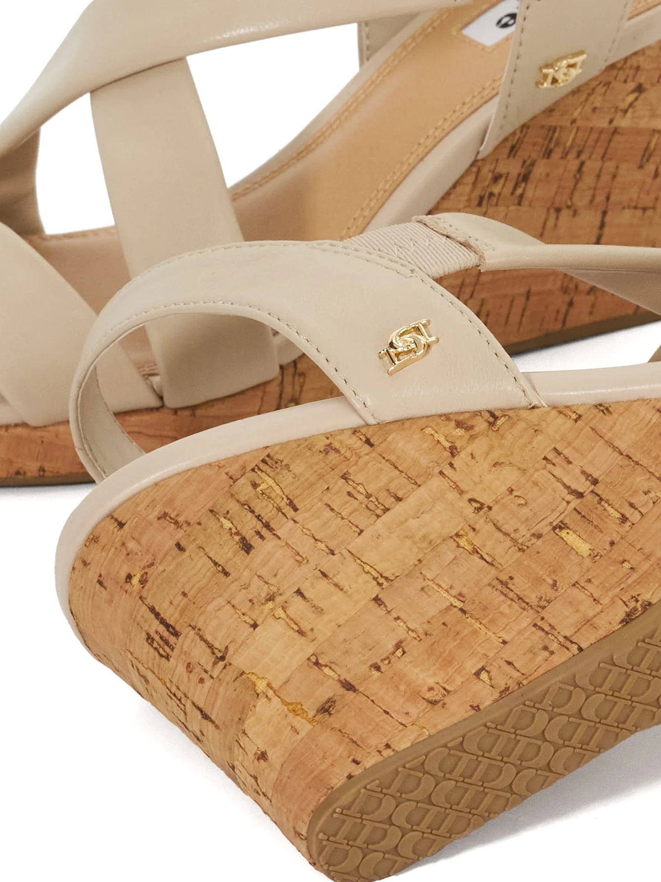 Kamies Heeled Sandals Neutral - Image 2