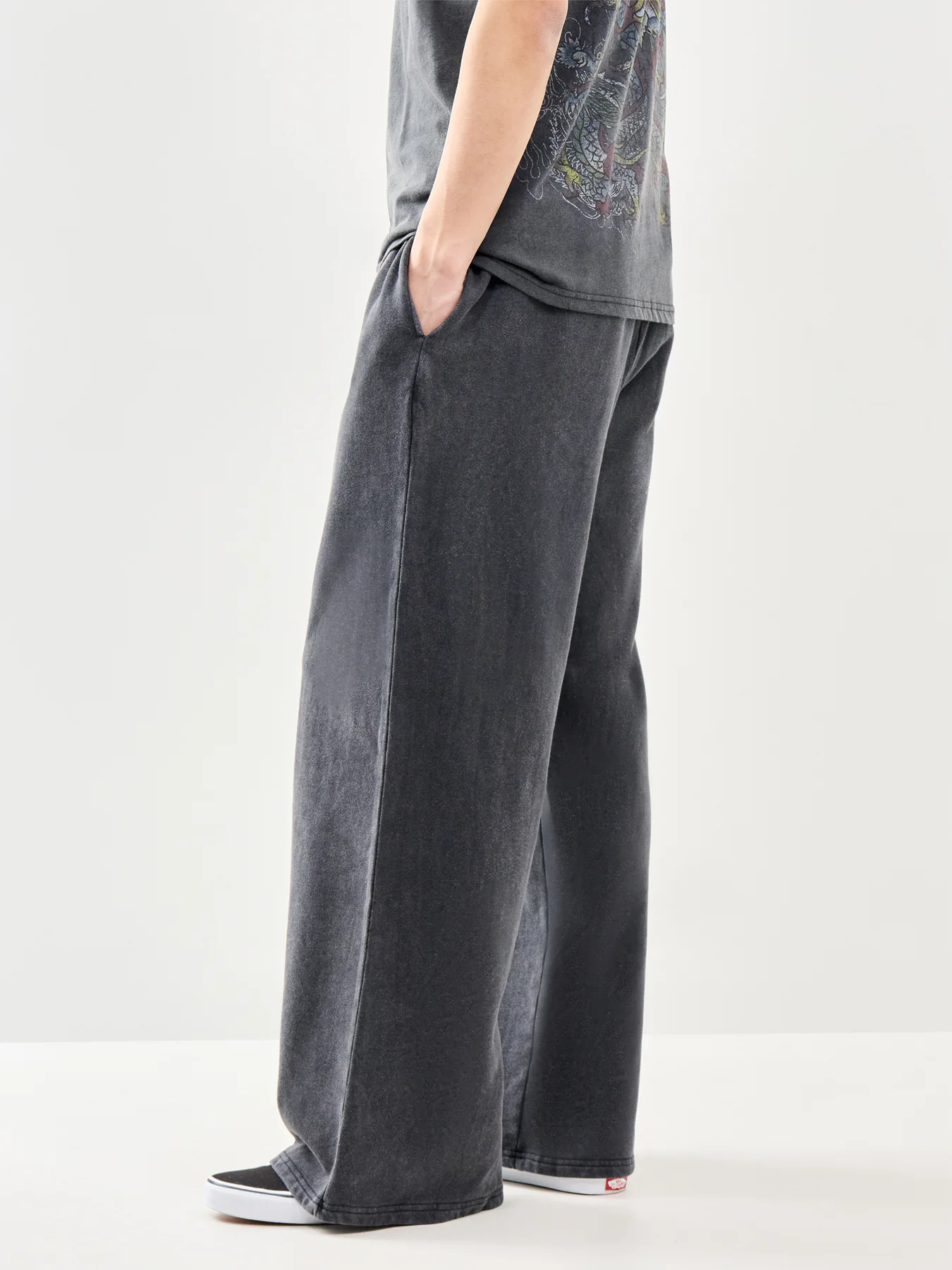 Tattoo Club Straight Leg Joggers Black - Image 5