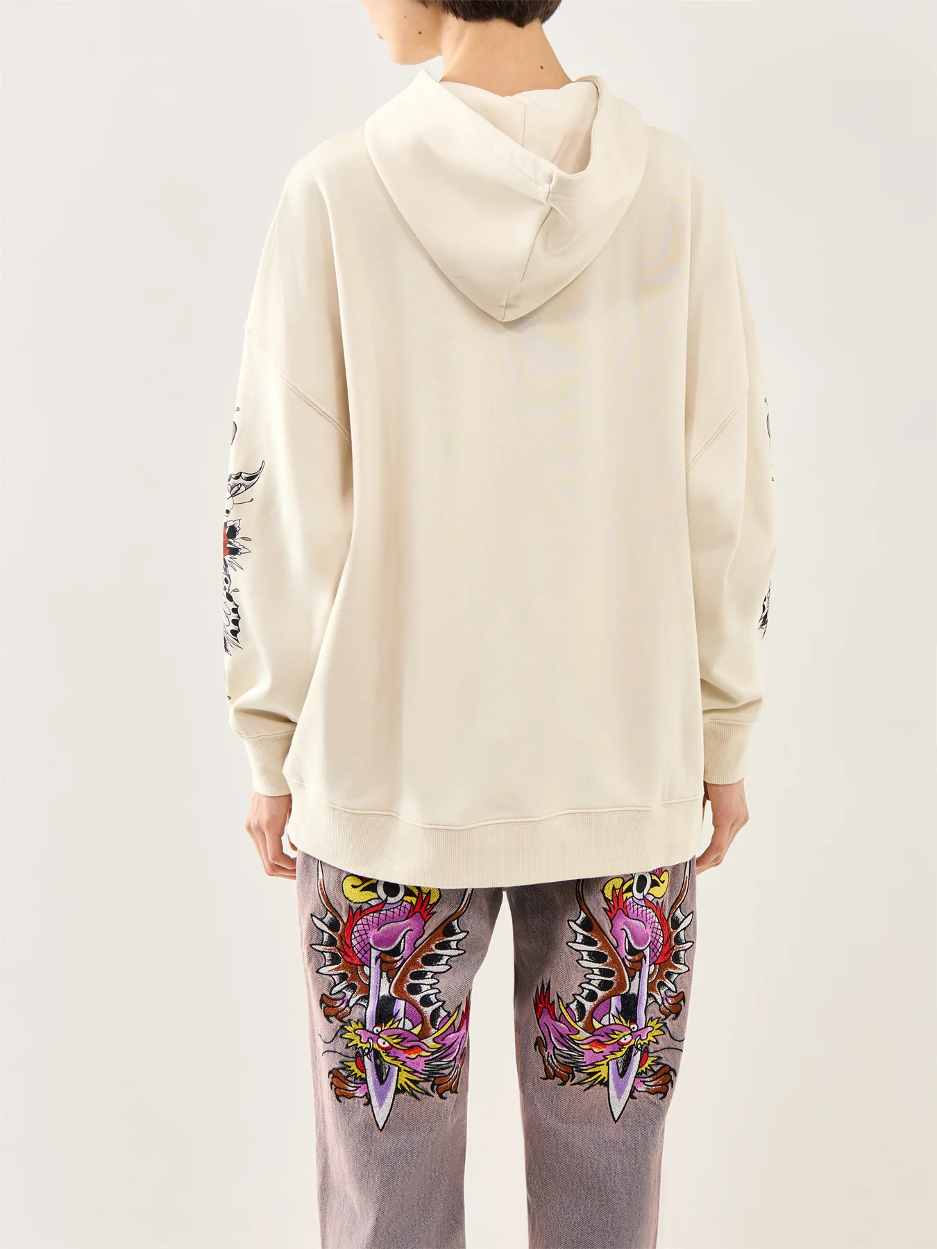 Womens Death Or Glory Love Hoodie - Image 5