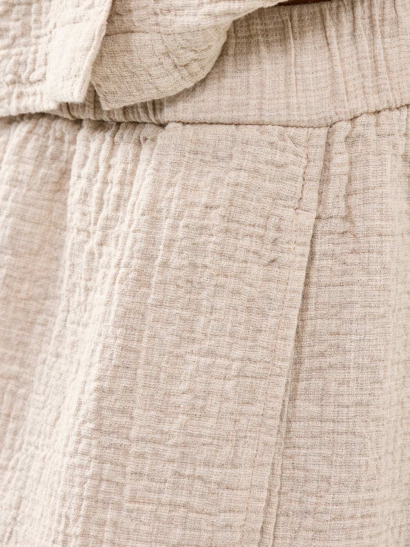 Lantern Ankle Pants Beige - Image 3