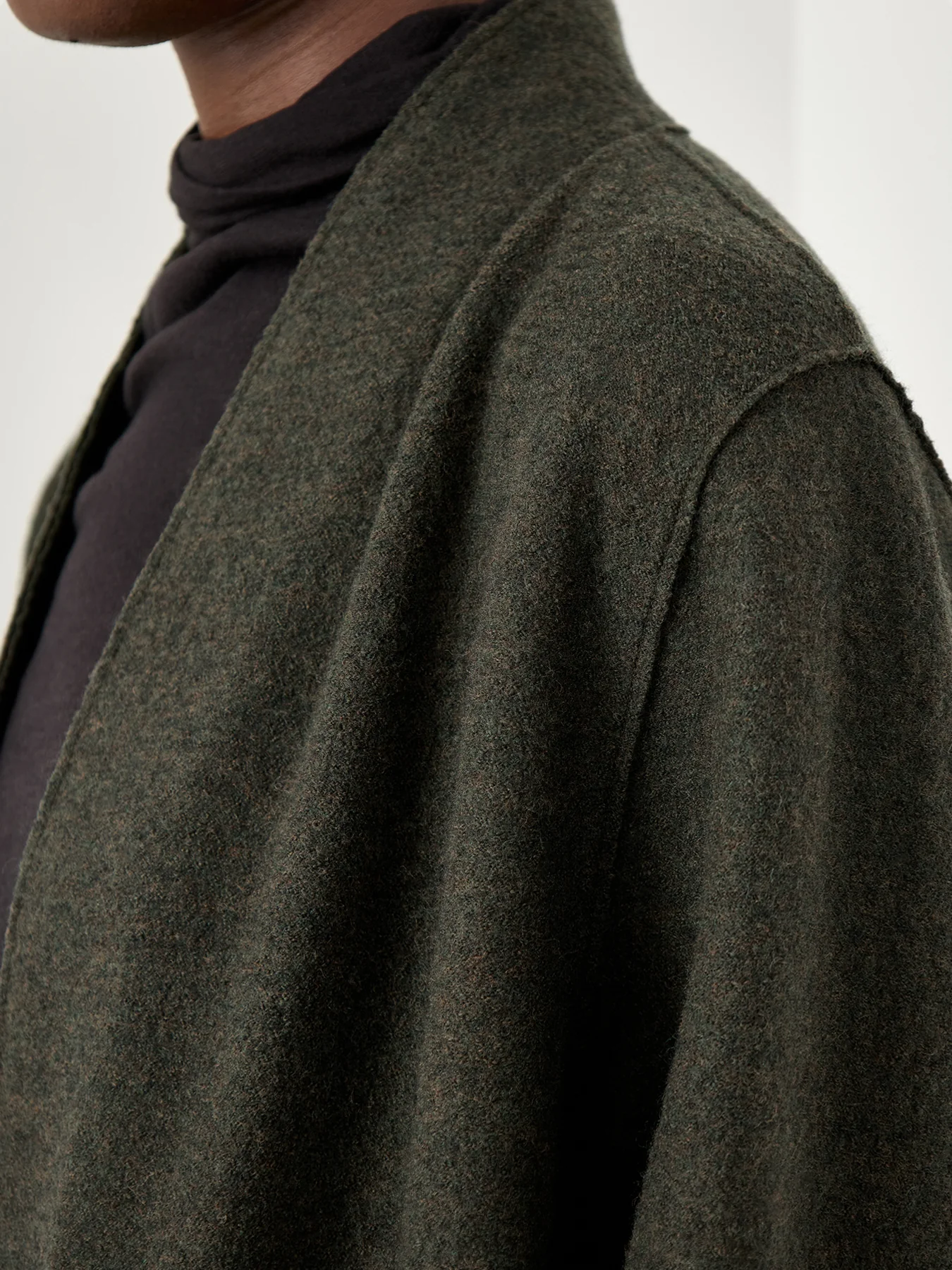 High Collar Jacket Woodland - Image 3