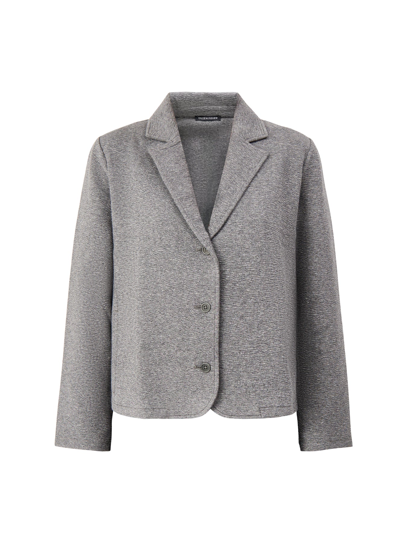 Notch Collar Jacket Grey