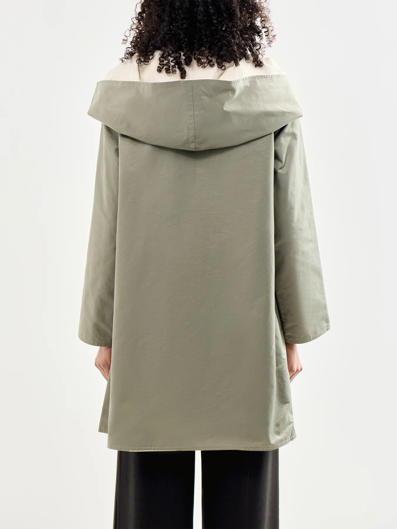 Reversible Hooded Coat Multi - Image 5
