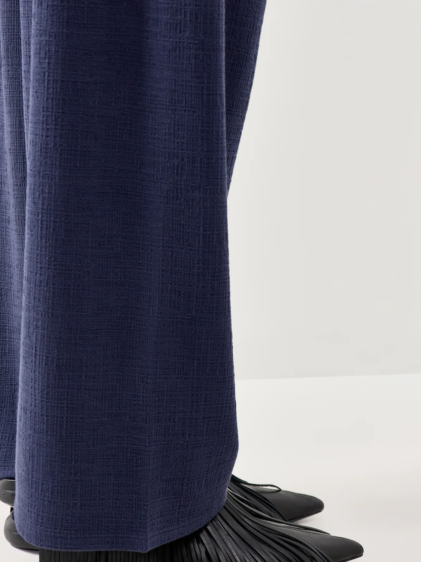 Straight Ankle Pants Navy - Image 3