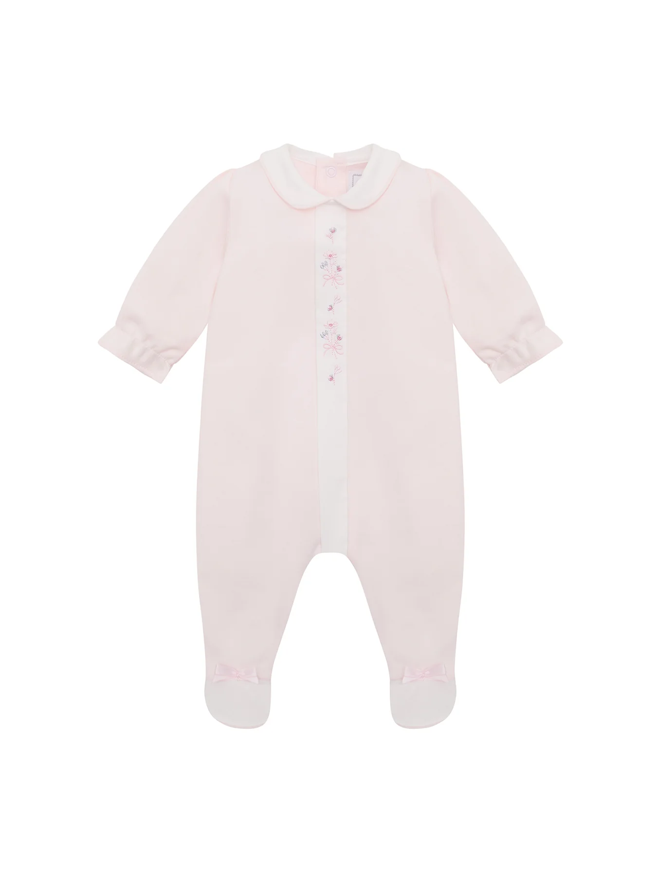 Baby Loretta Interlock All-In-One Pink