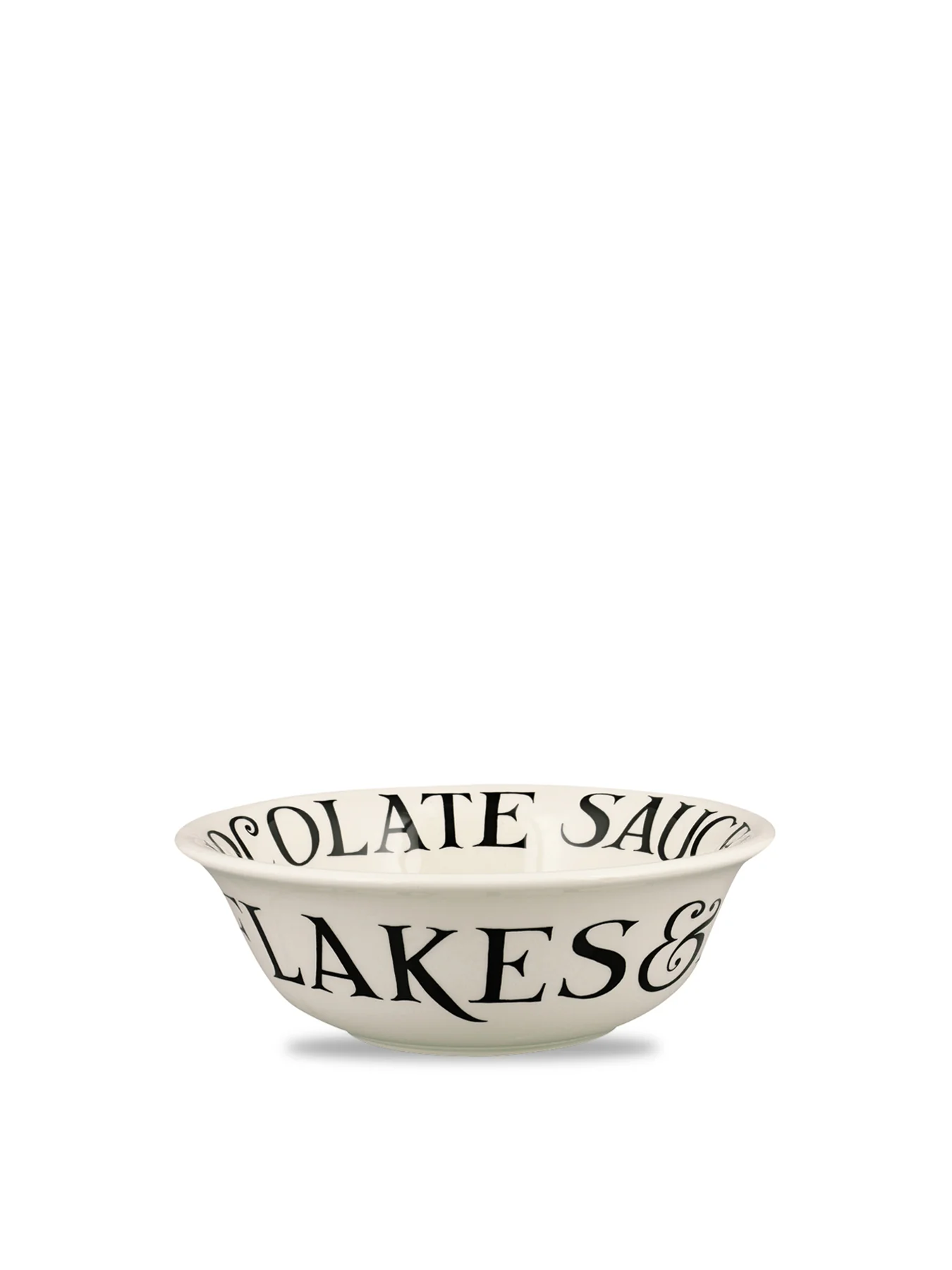 Black Toast Cereal Bowl - Image 2