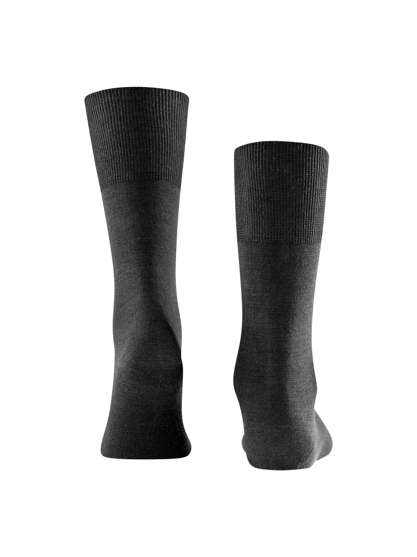 Cotton Blend Crew Socks Black - Image 3