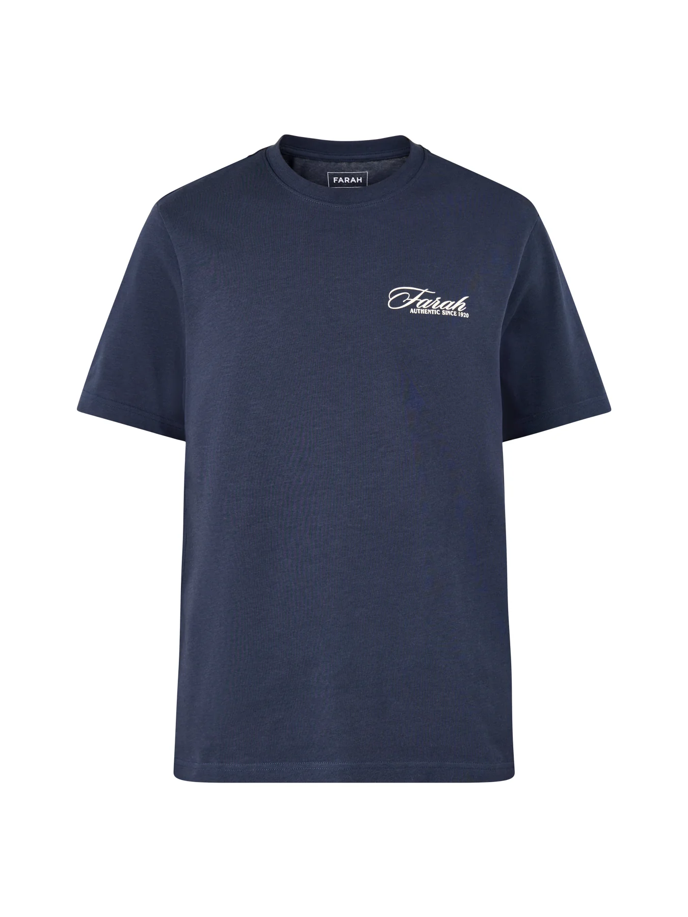 Graphic Organic Cotton T-Shirt Navy