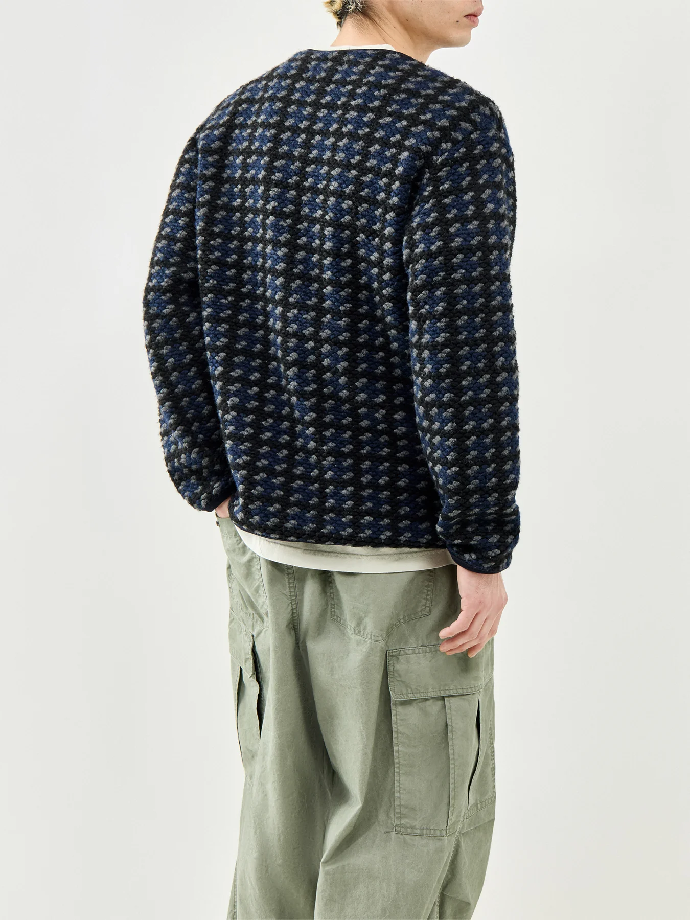 Danby Zip Sweatshirt Navy - Image 5