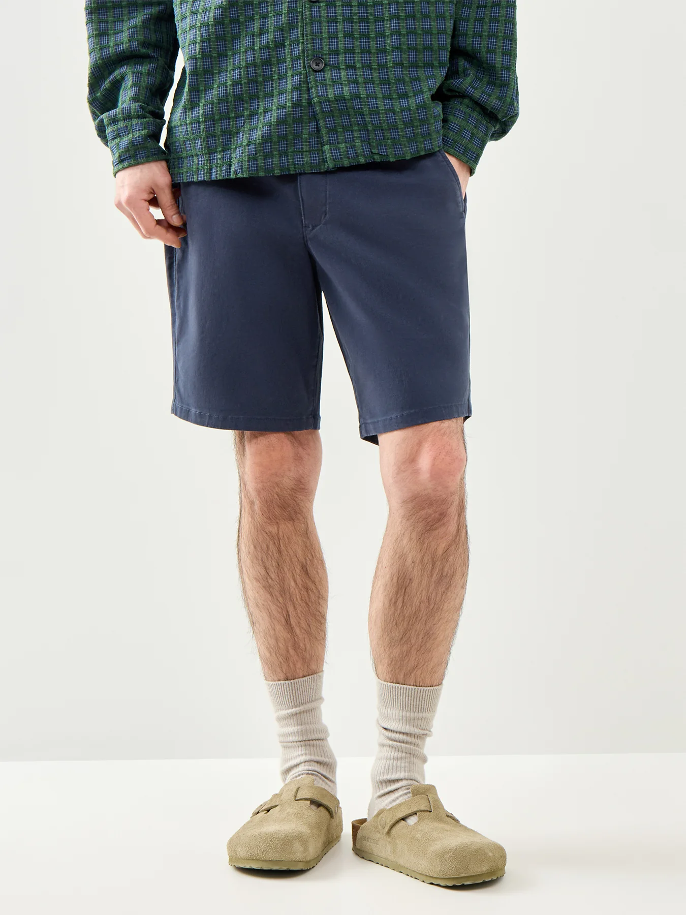 Twill Shorts Navy - Image 4