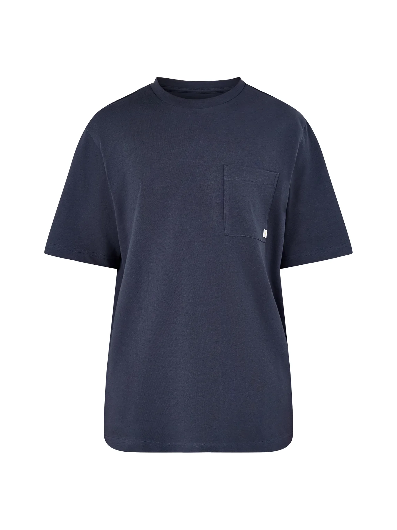 Stacy Box Pocket T-Shirt Navy