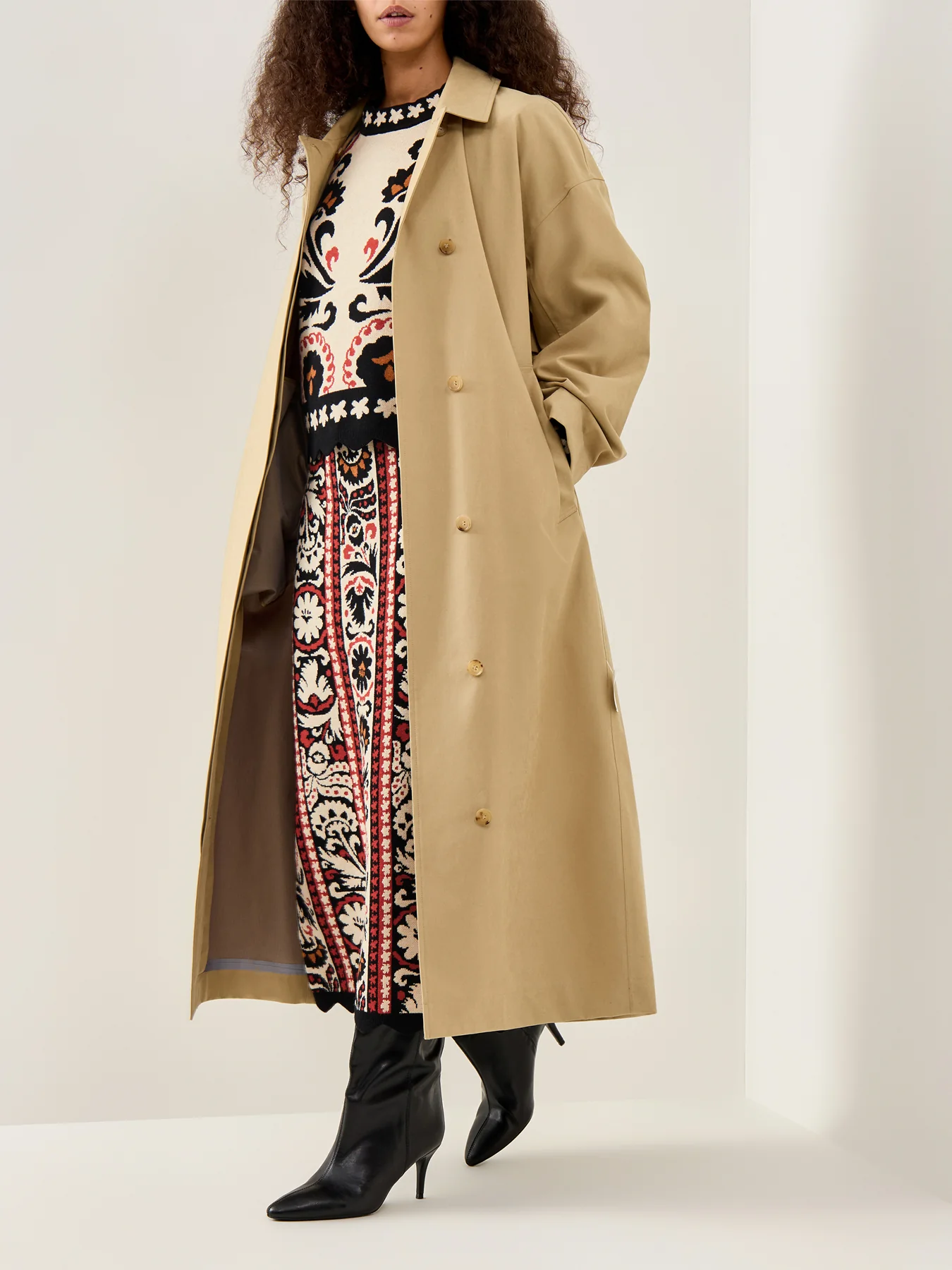 Winter Tapestry Knit Sweater Multi - Image 2