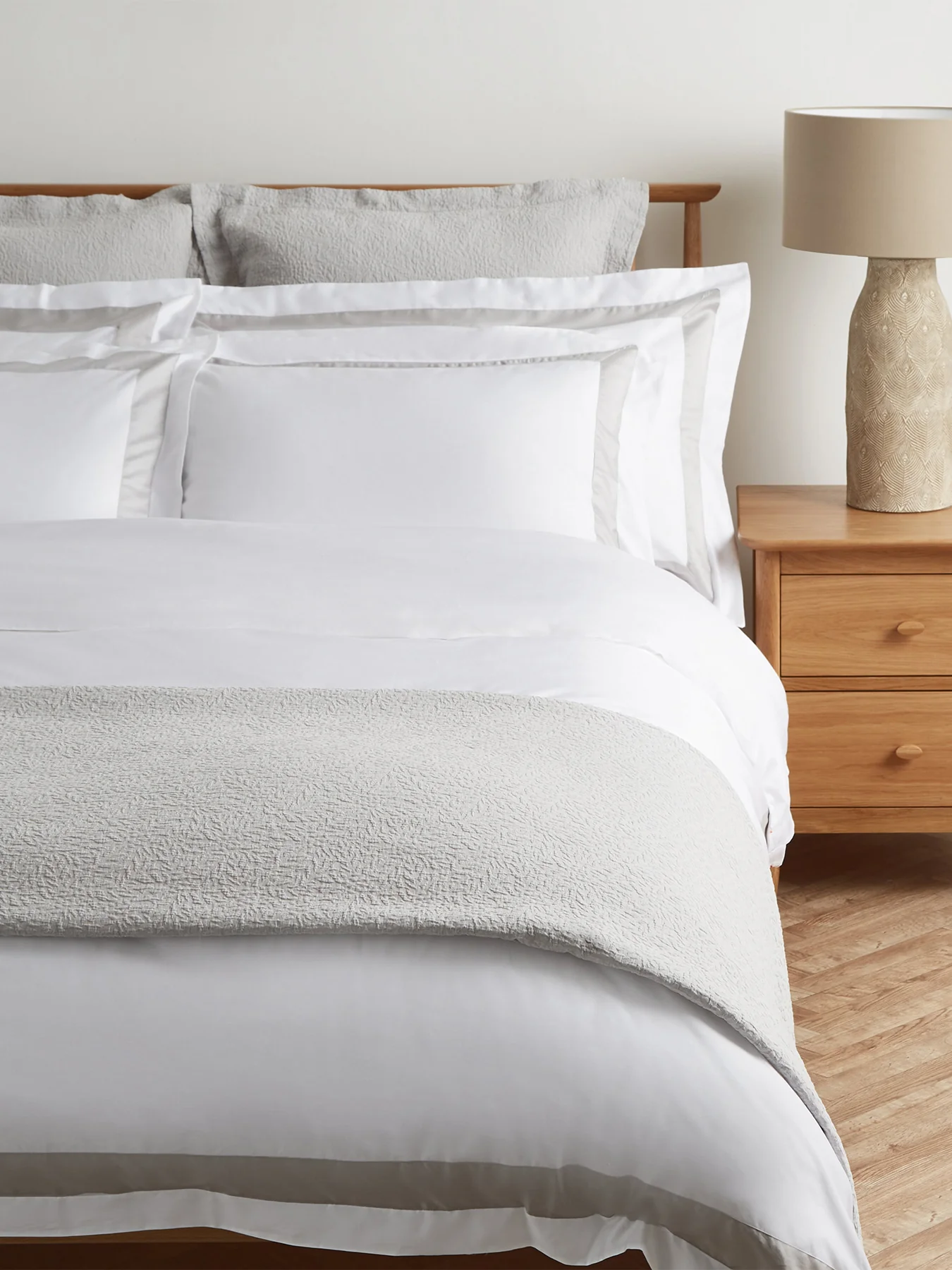 Eldon Duvet Cover King White