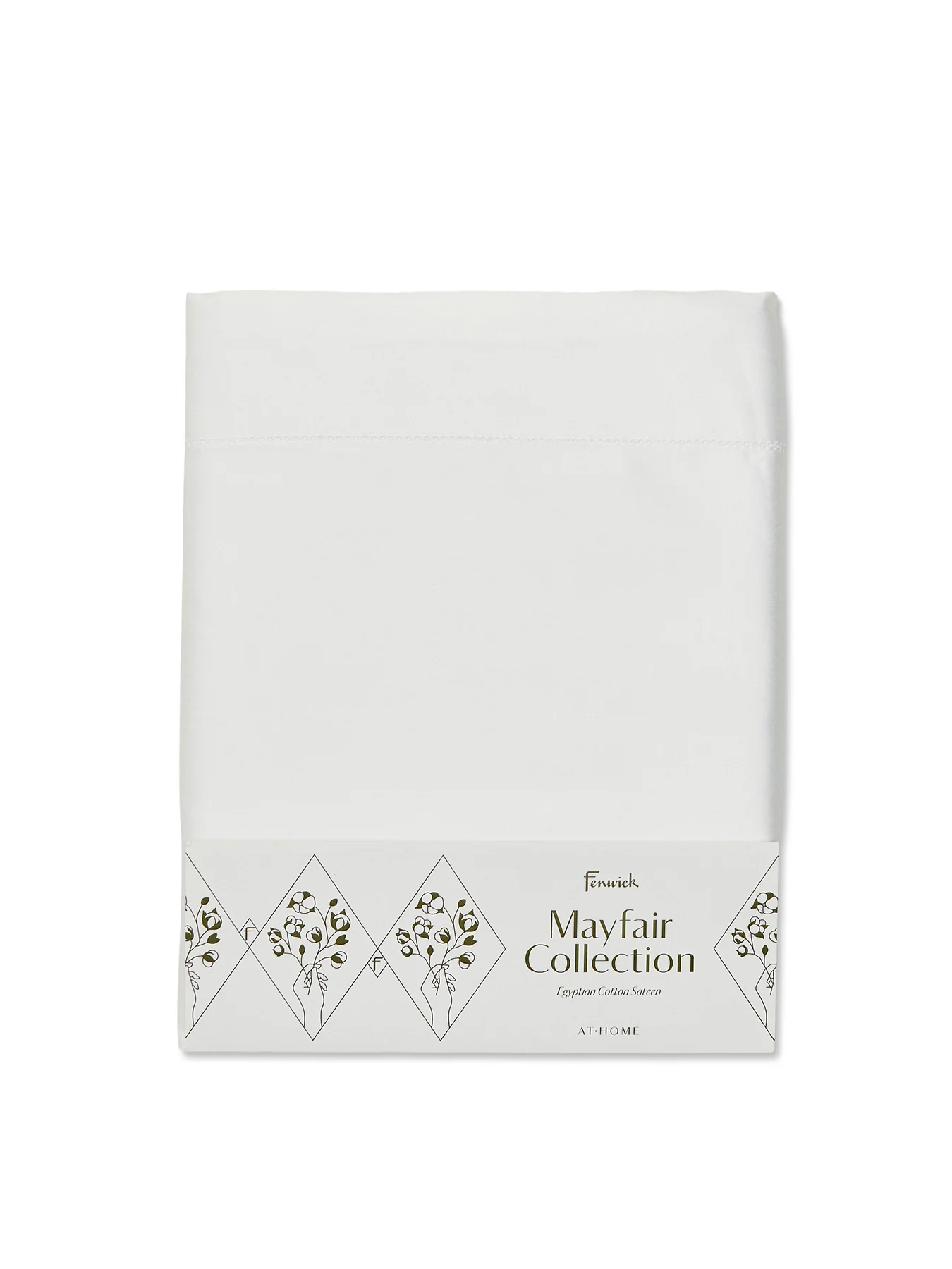Mayfair Ultimate Fitted Sheet Double White