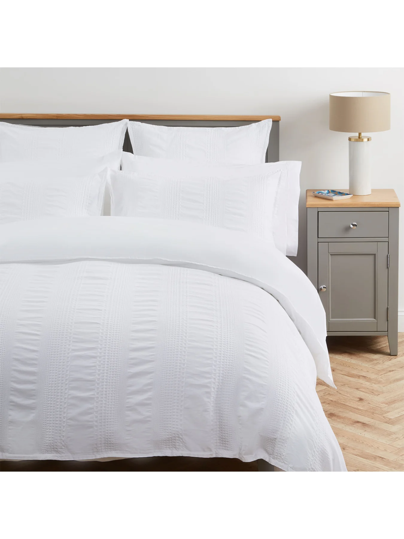 York Square Pillowcase White - Image 2