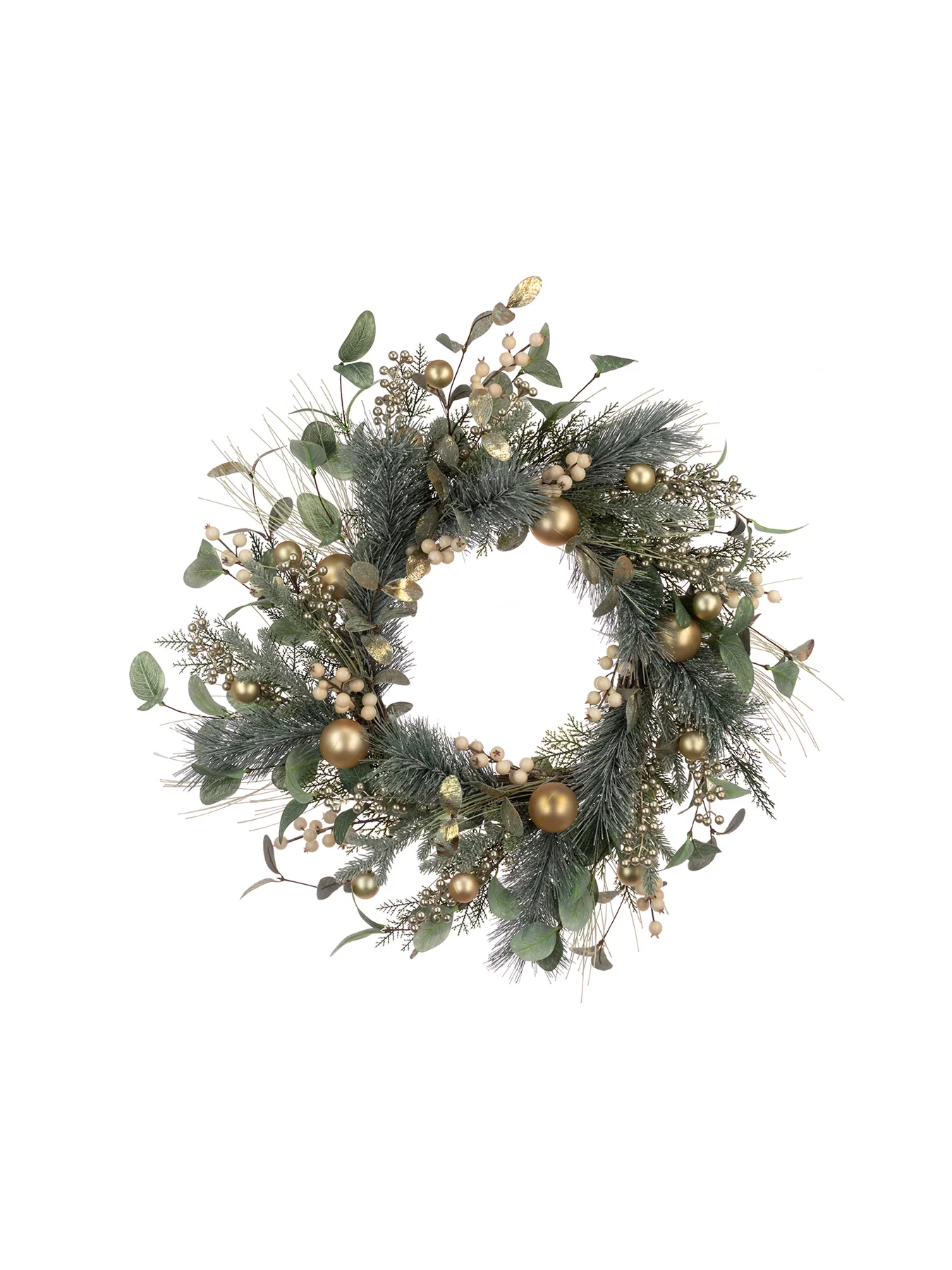 Ridlington Berry Wreath Christmas Decoration 60cm