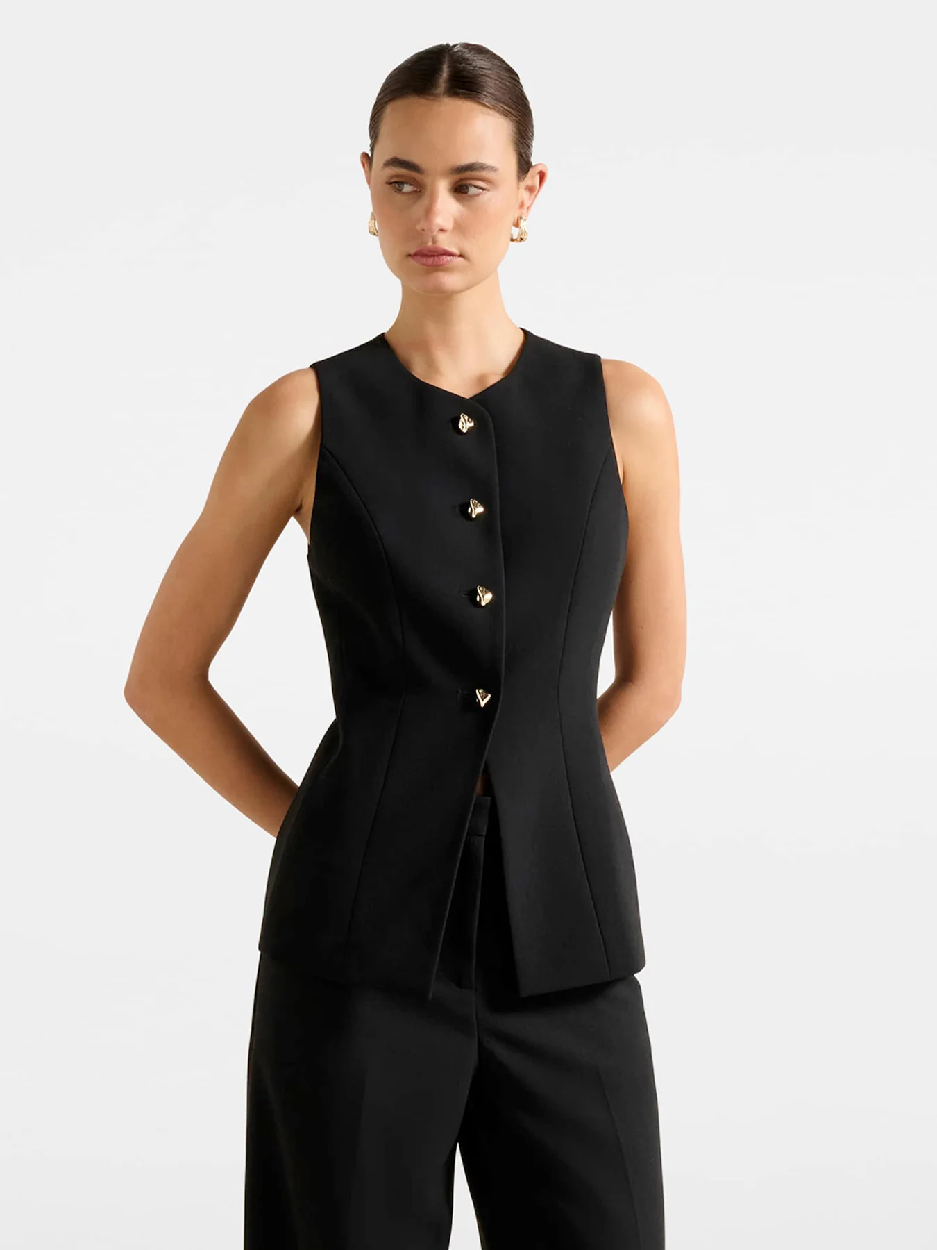 Hendrix Long Waistcoat - Image 4