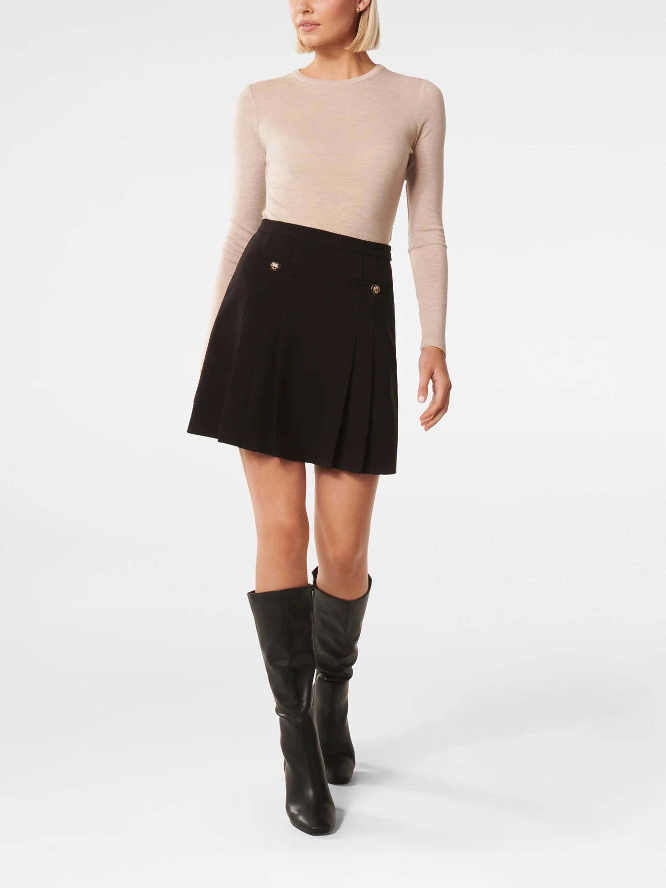 Jessica Mini Button Kilt - Image 2