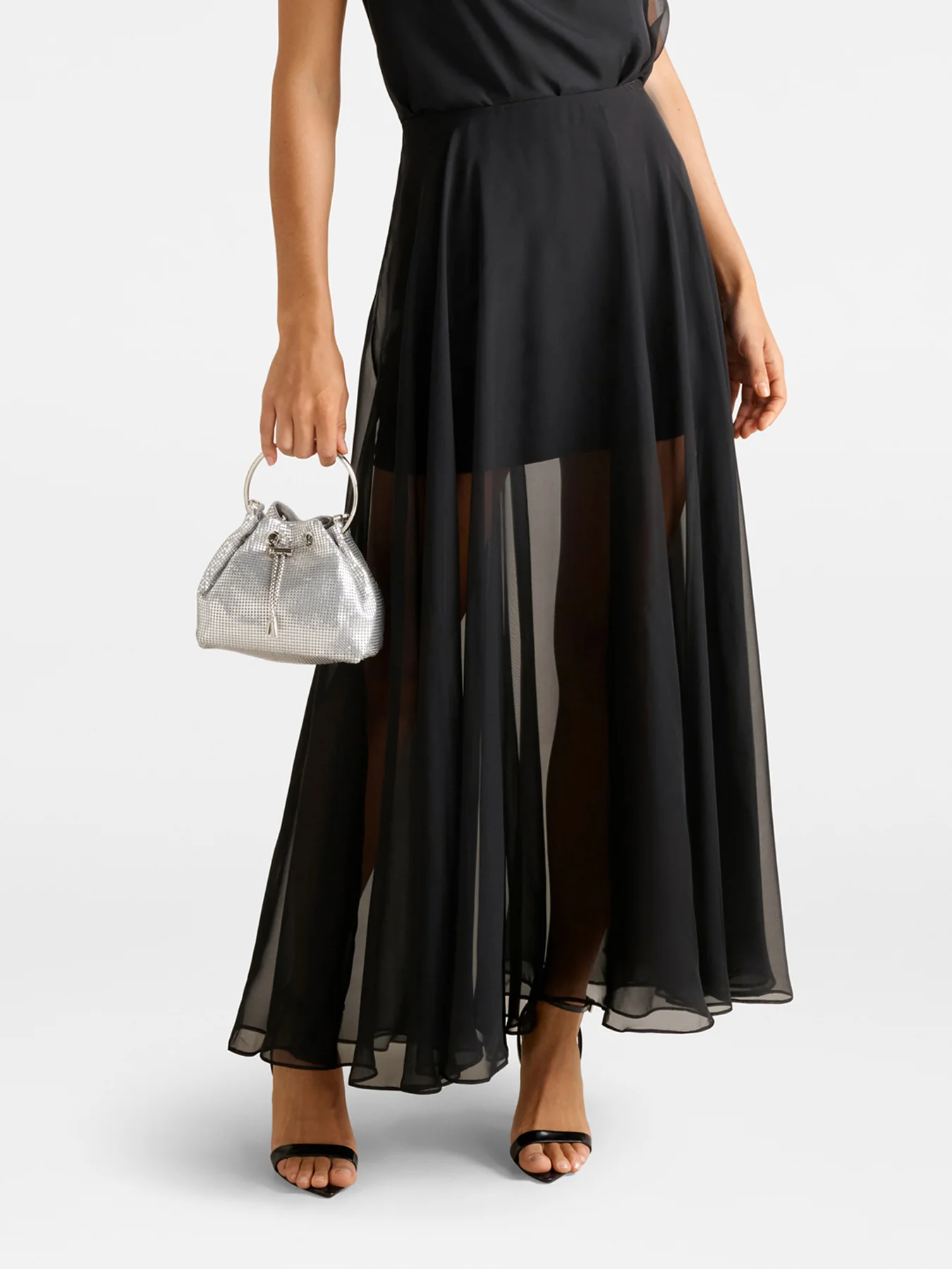 Lisette Sheer Maxi Skirt - Image 3