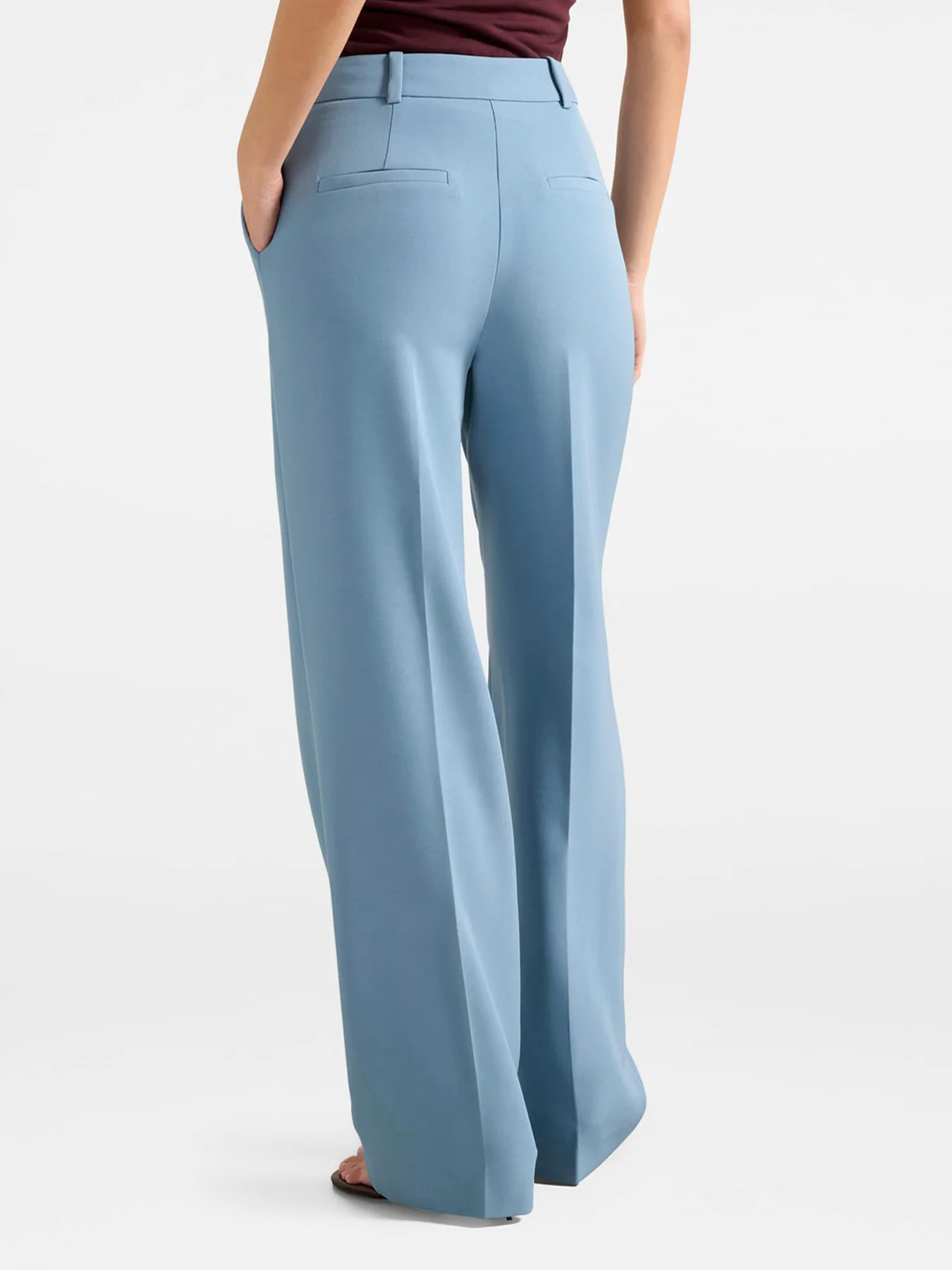 Ariel Straight Leg Pants Blue - Image 4