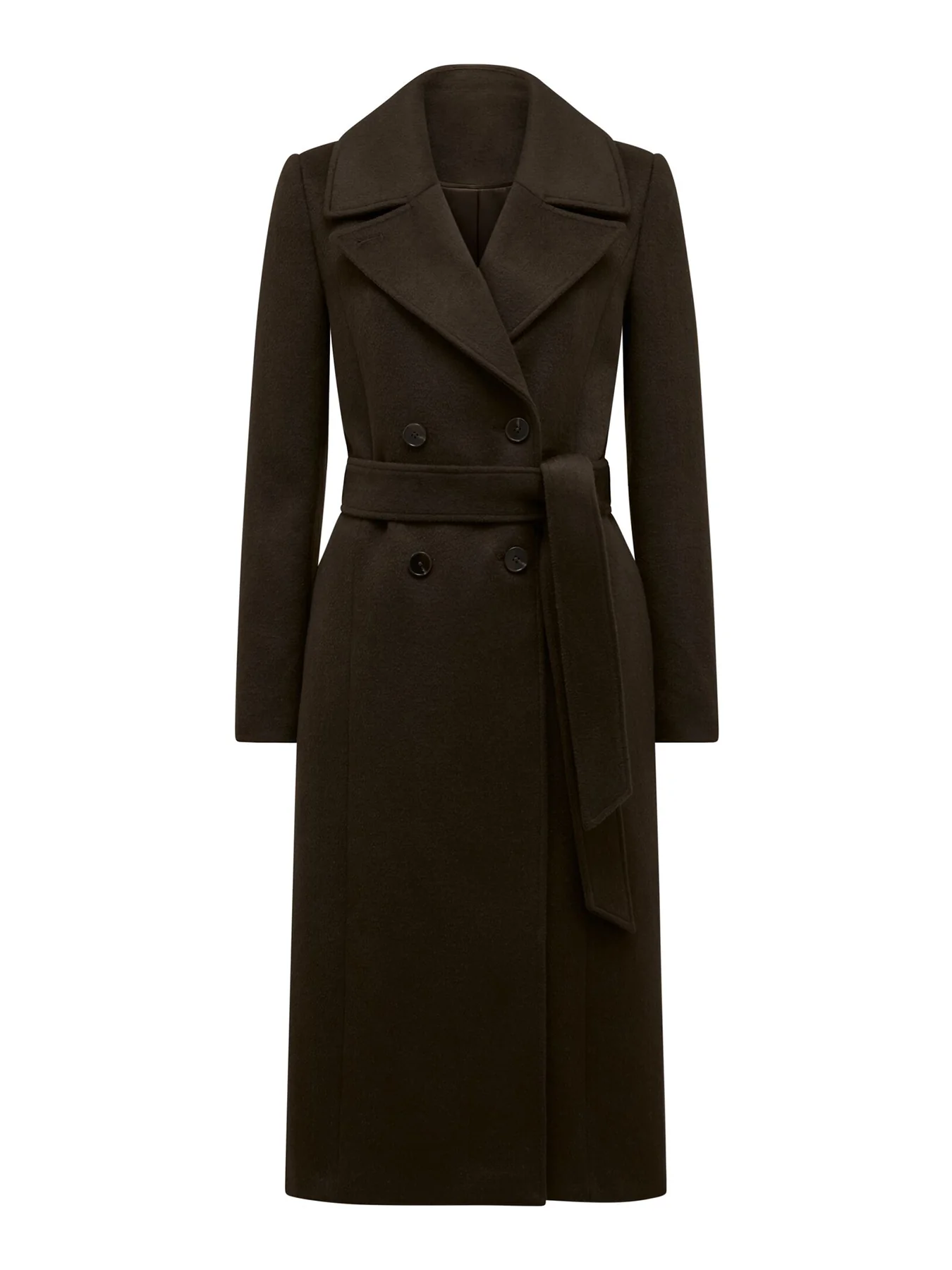 Blake Double Breasted Coat Brown