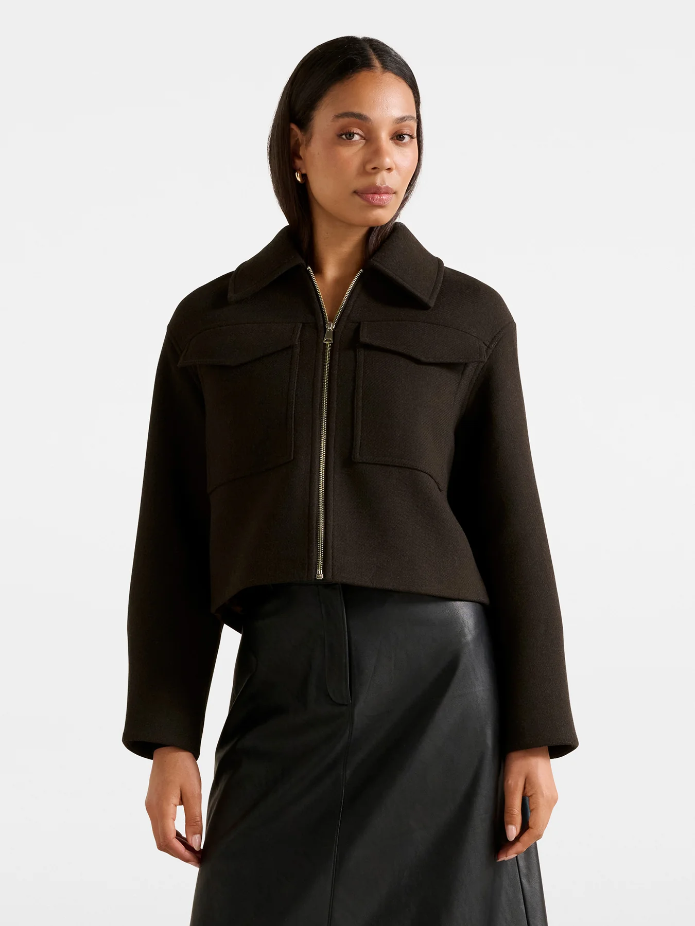 Eliana Jacket Brown - Image 4