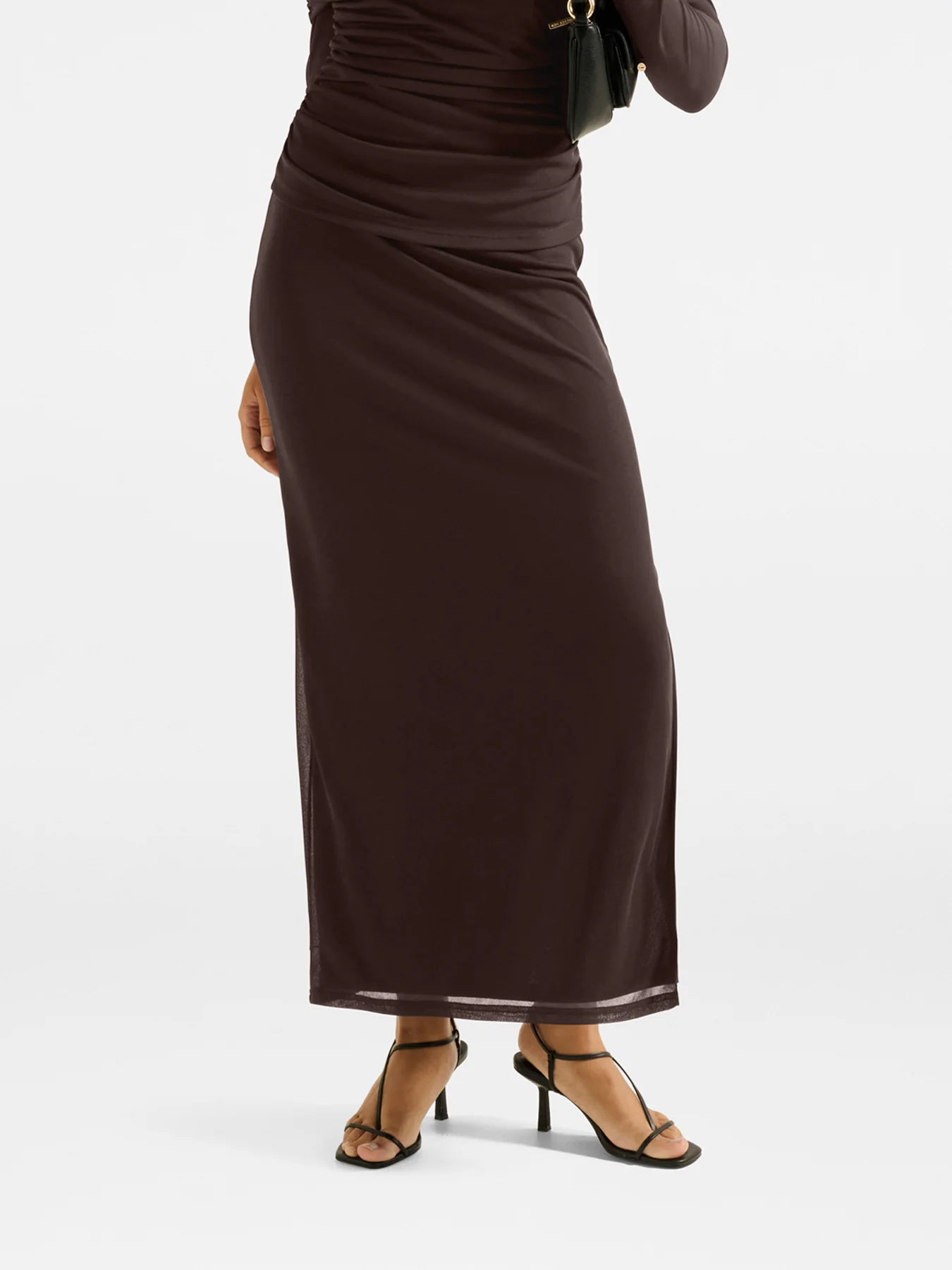 Mia Mesh Maxi Skirt - Image 3