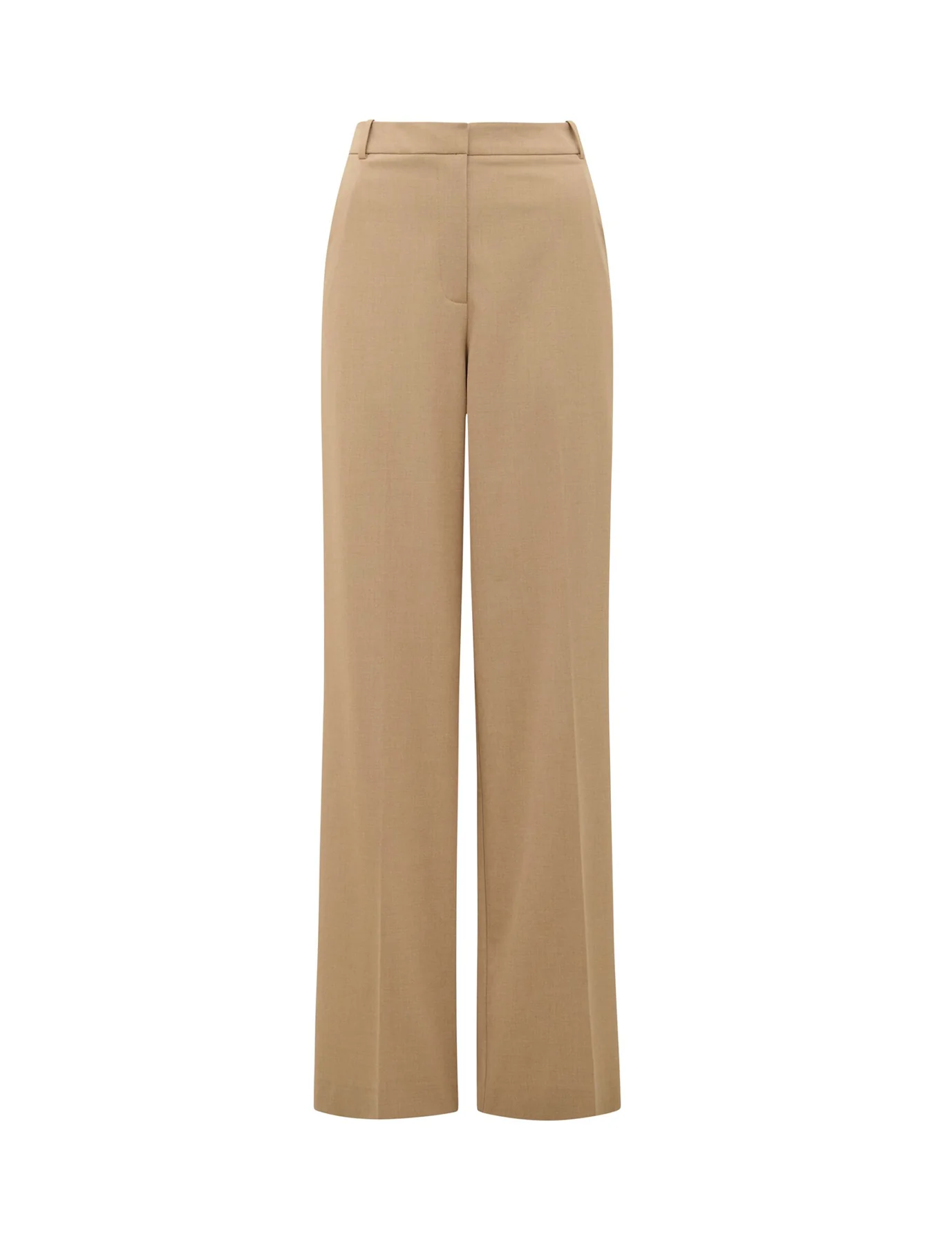 Sophia Wide Leg Trousers Beige