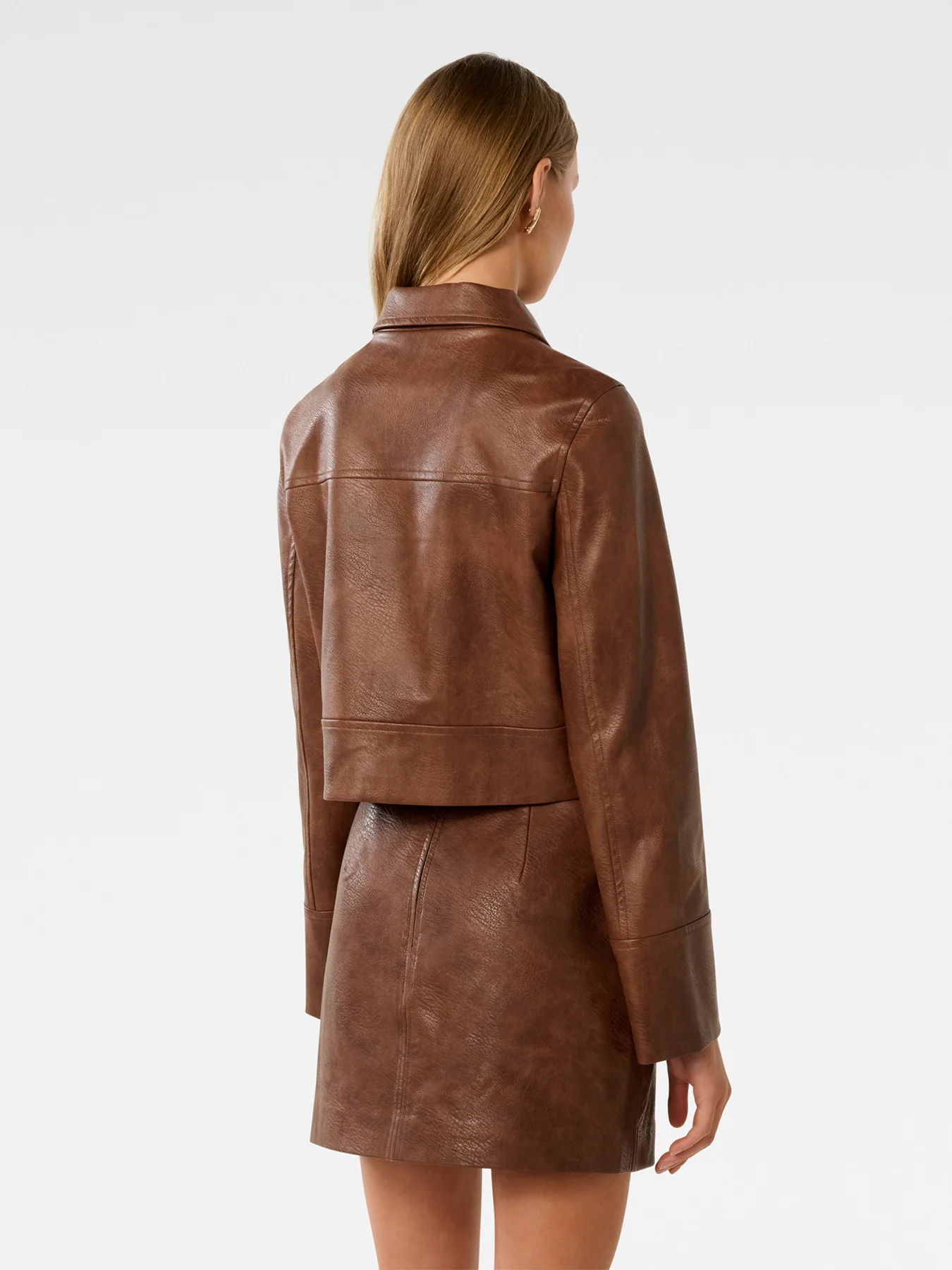Wren Vegan Leather Jacket - Image 3