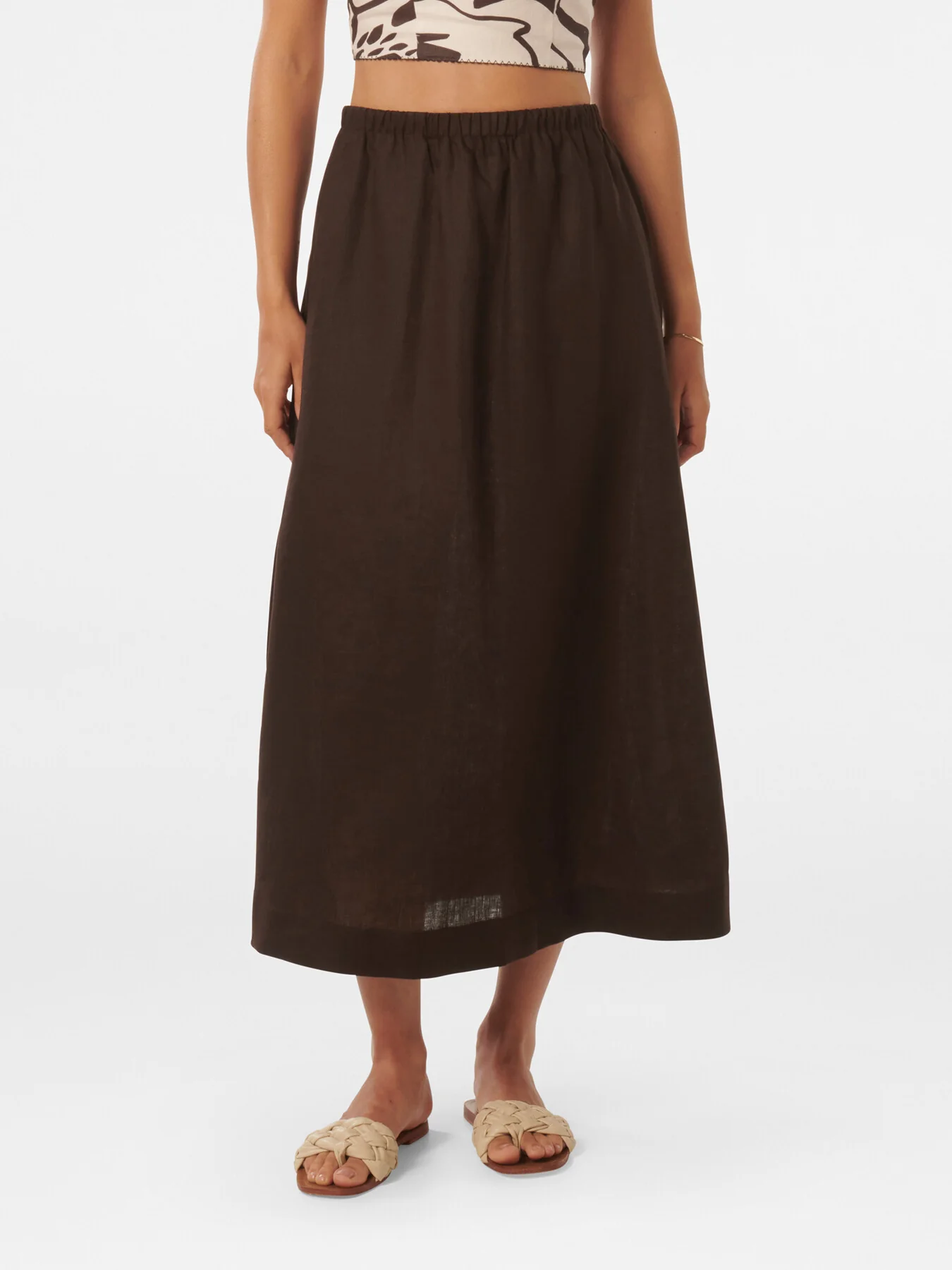 Avery Linen Skirt - Image 4
